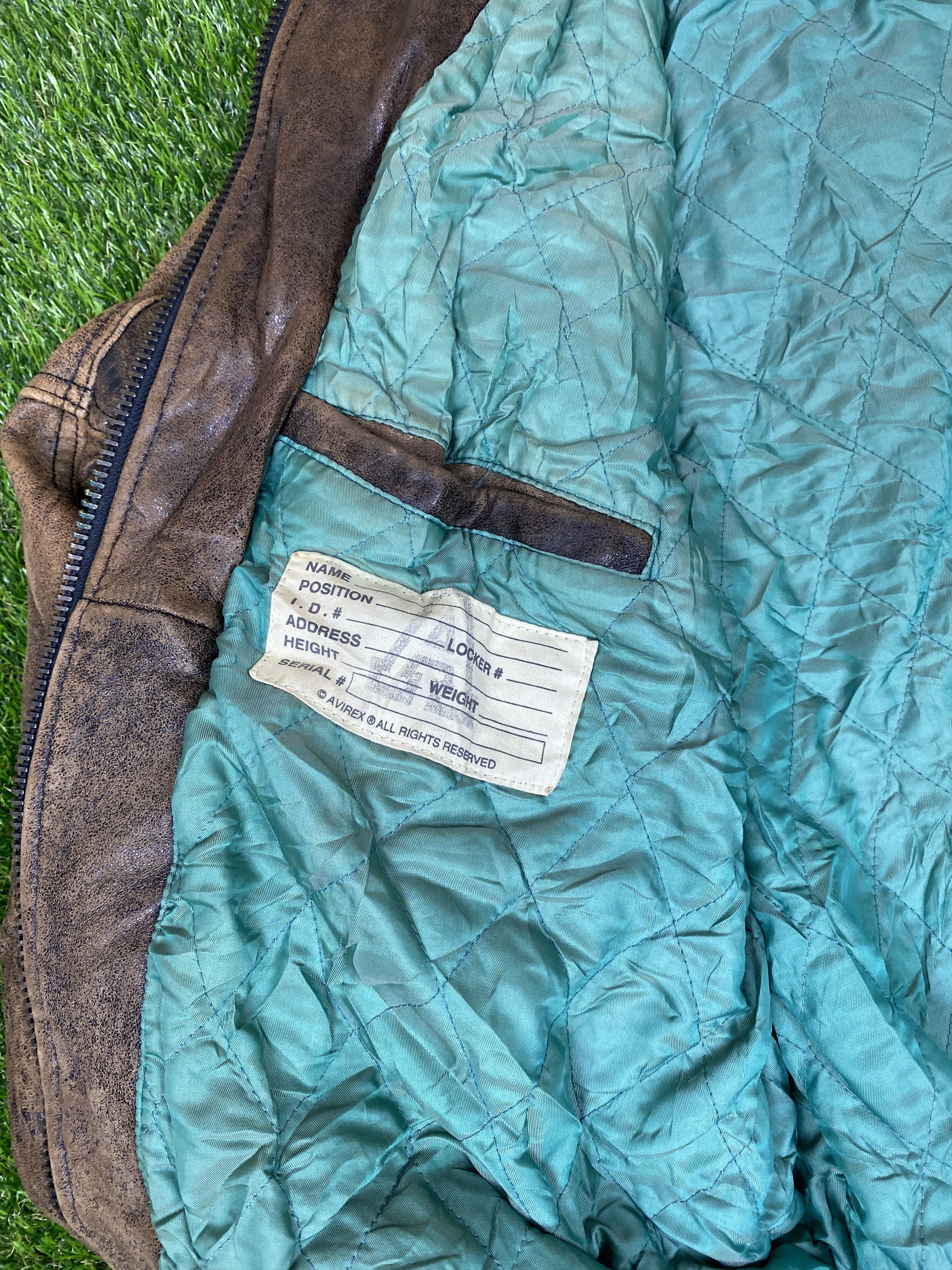 Aero Leathers VINTAGE AVIREX LEATHER JACKET (J067) Size US M / EU 48-50 / 2 - 7 Thumbnail