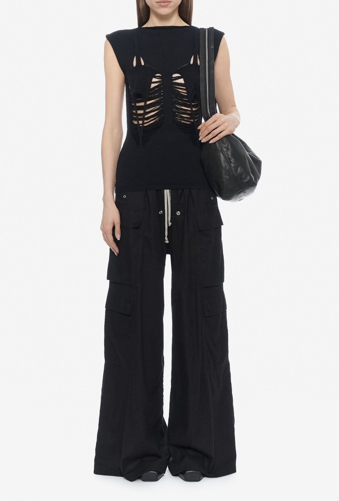 Rick Owens Last Rick Owens Concordians Tanja Black Top Size M / US 6-8 / IT 42-44 - 4 Thumbnail