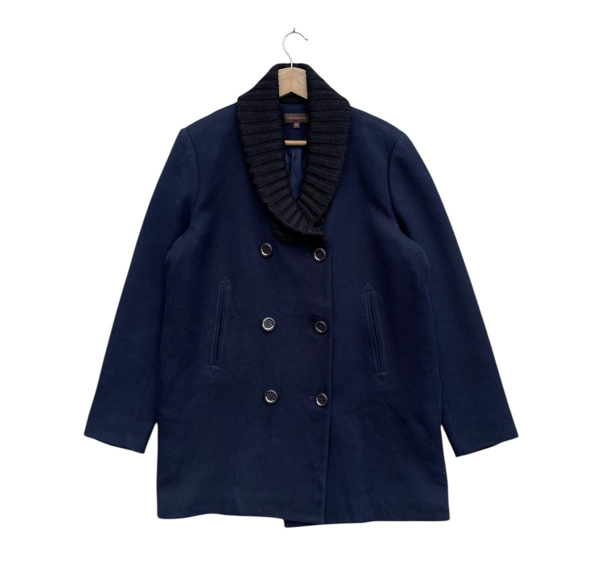 Adolfo Dominguez 🔥Accept Binding Offer🔥 Adolfo Dominguez Wool Peacoat Jacket Size US M / EU 48-50 / 2 - 1 Thumbnail