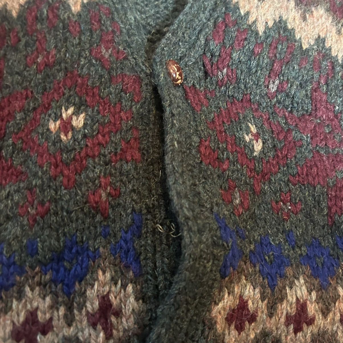 Polo Ralph Lauren Vintage 1980s Polo Ralph Lauren Hand Knit Wool Vest S Size US S / EU 44-46 / 1 - 5 Thumbnail
