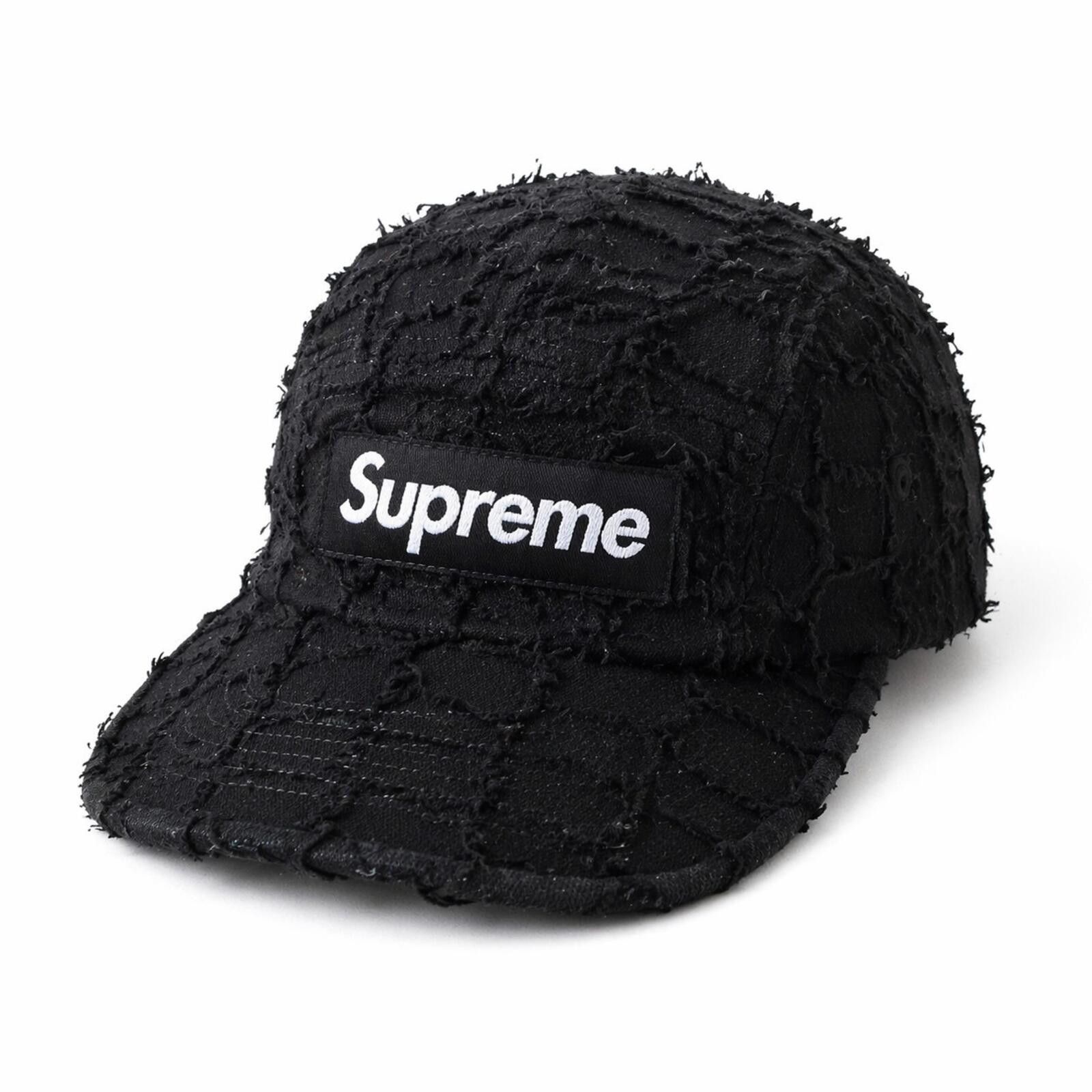 Supreme Supreme Denim Camp Cap (SS24) Black | Grailed
