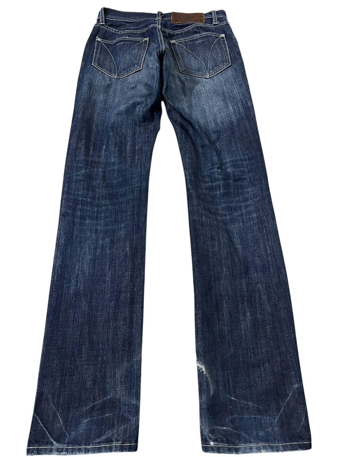Issey Miyake 💥Vintage Tete Homme Issey Miyake Distress Jean Size US 28 / EU 44 - 2 Thumbnail