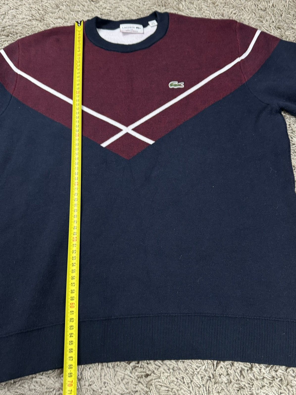 Lacoste Sweater crewneck Lacoste original old money item Size US XL / EU 56 / 4 - 6 Thumbnail