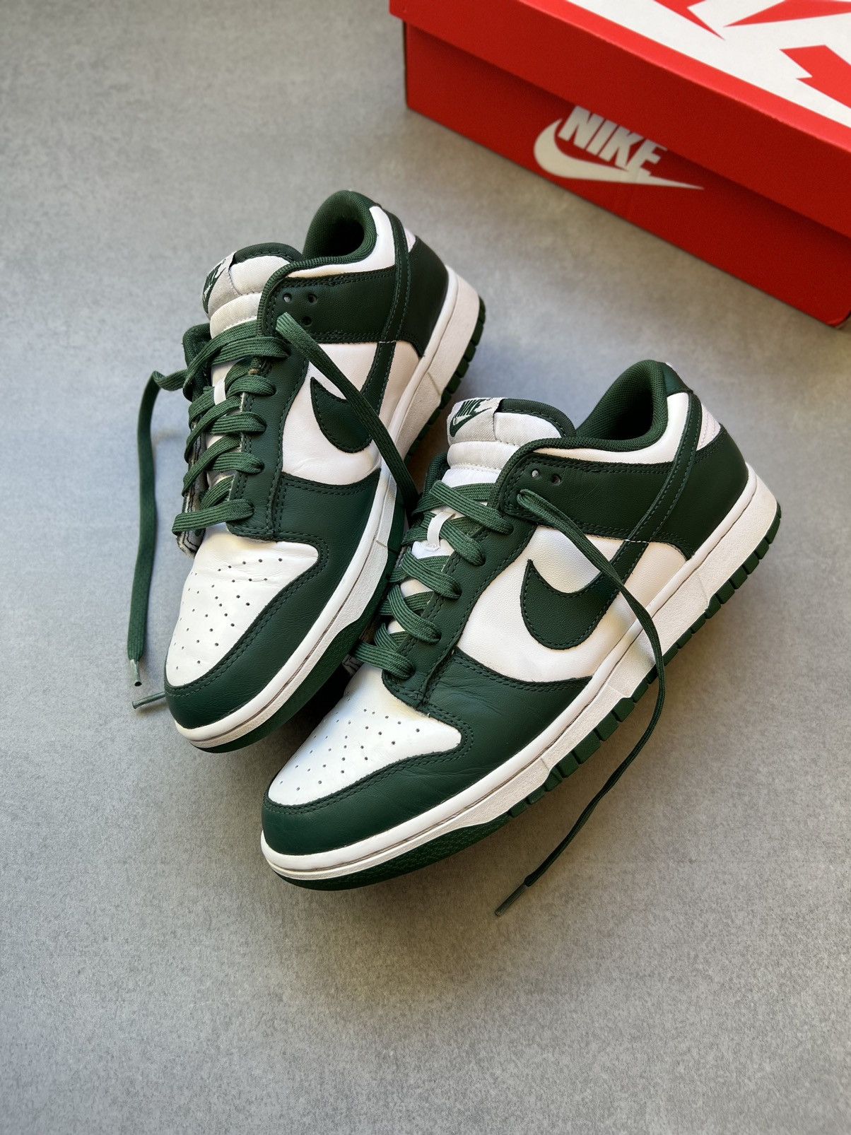 Nike Dunk Low Michigan State US 42,5 EU White/Green