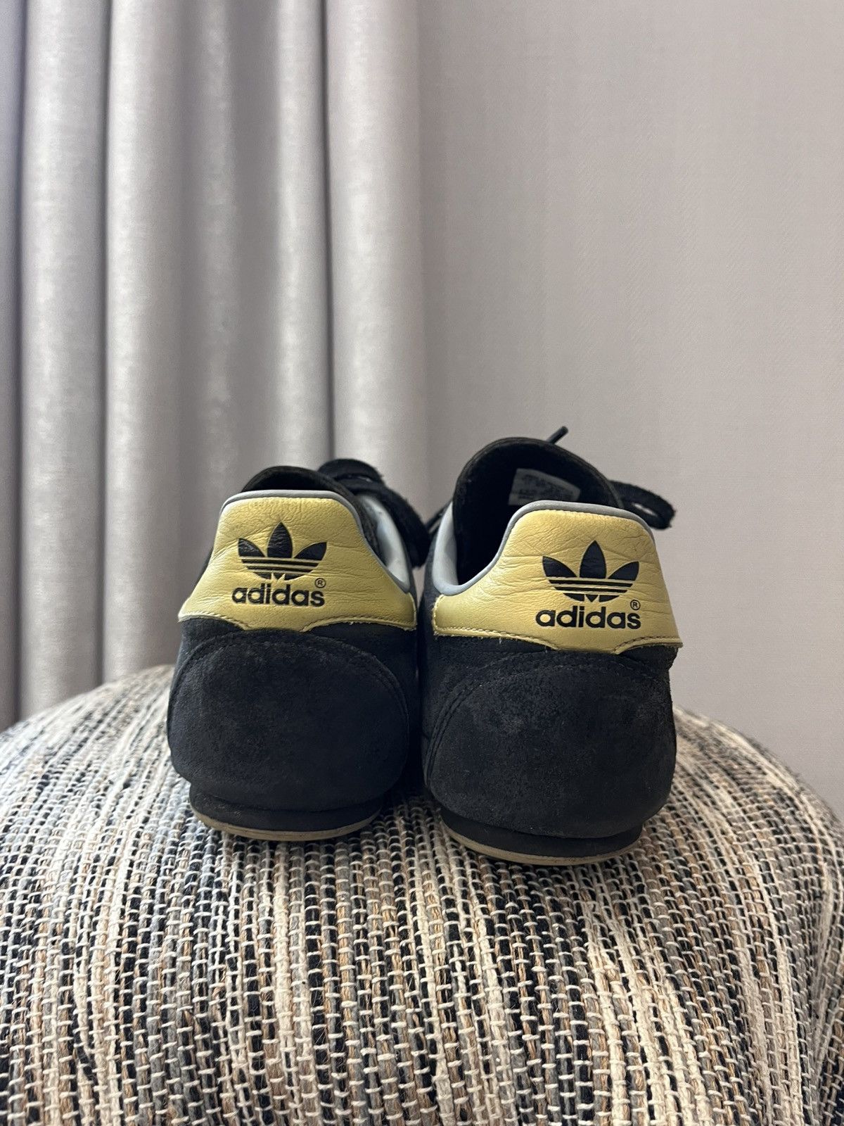 Adidas × Vintage Rare Vintage Adidas Adistar2000 black running track shoes Size US 11 / EU 44 - 4 Thumbnail