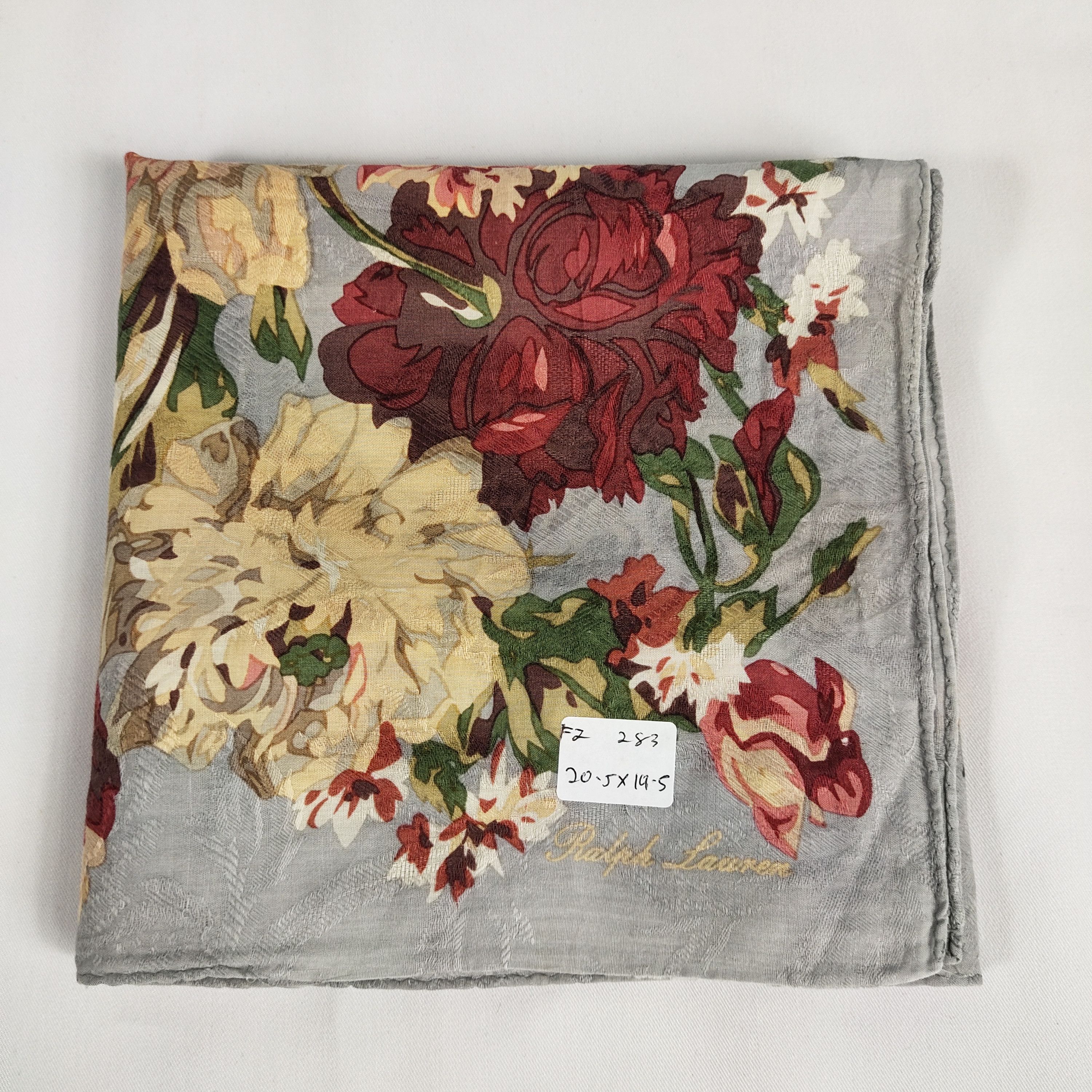 Ralph Lauren × Vintage Ralph Lauren Handkerchief / Neckerchief / Bandana FZ283 Size ONE SIZE - 2 Thumbnail