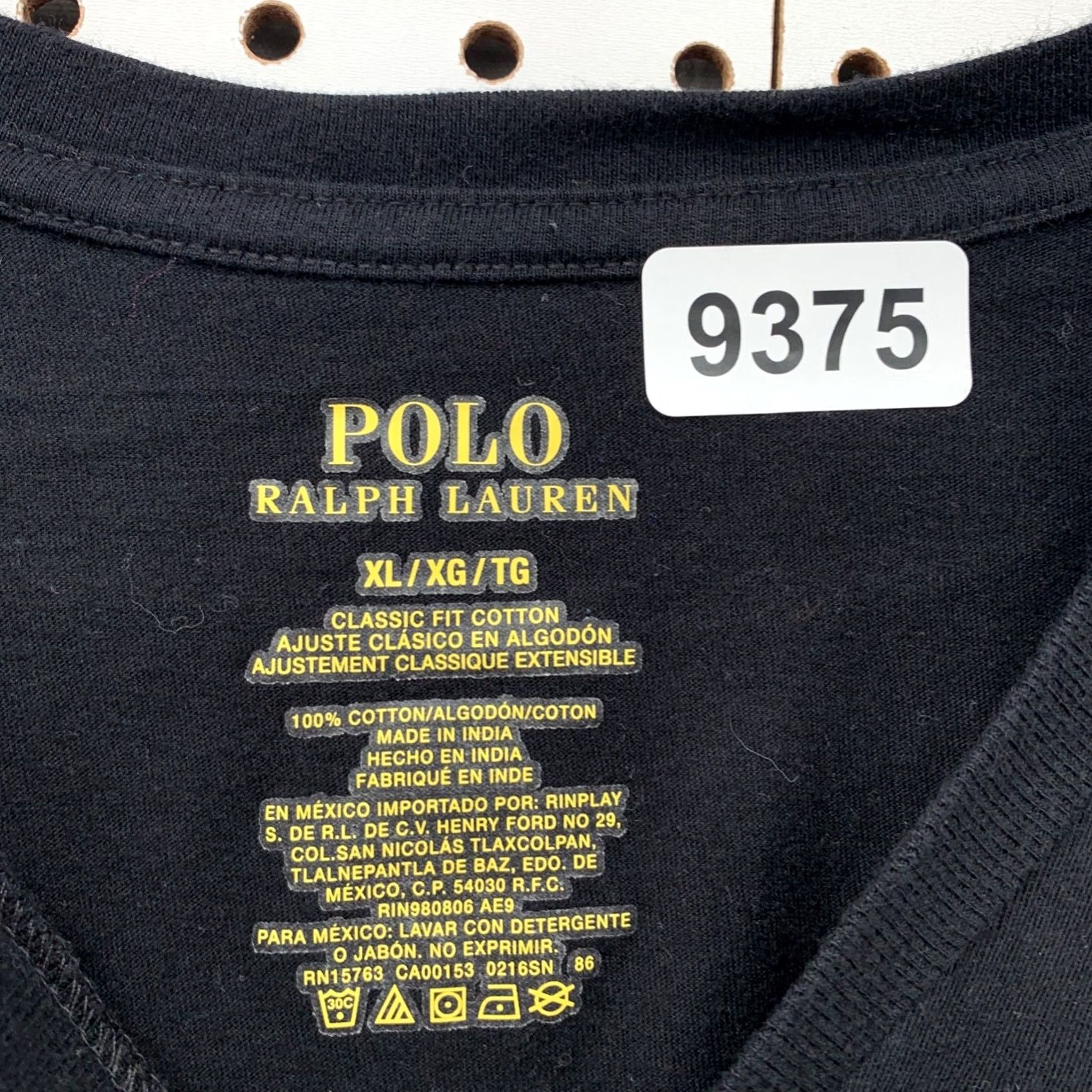 Polo Ralph Lauren Polo Ralph Lauren Shirt Mens XL Black Short Sleeve V-Neck Casual Polo Ralph Lauren Shirt Mens XL Black Short Sleeve V-Neck Casual Size US L / EU 52-54 / 3 - 5 Thumbnail
