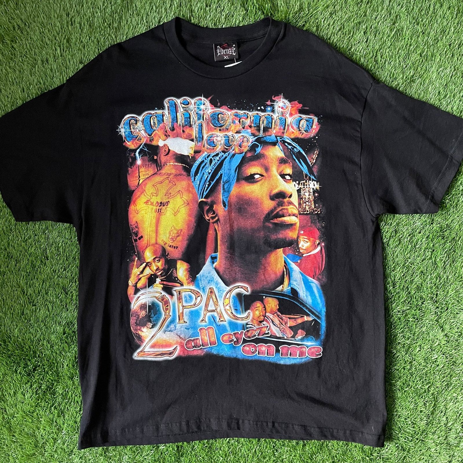 Darien Bruze Dbruze 2Pac Rap Tee Size US XL / EU 56 / 4 - 1 Thumbnail
