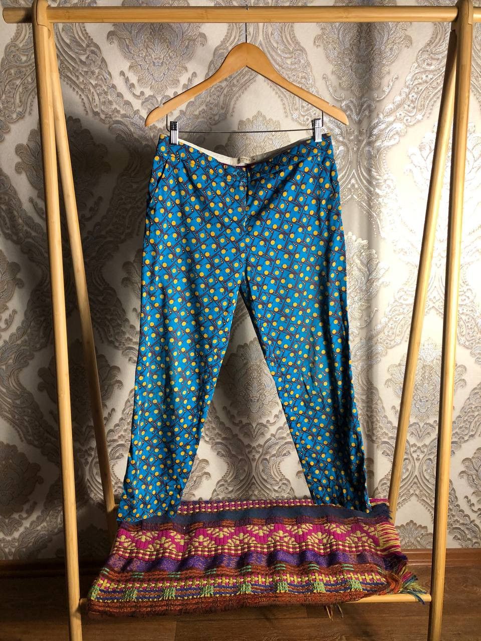 Etro VINTAGE ETRO MILANO ITALIAN DESIGNER PANTS CASUAL Y2K 90s Size 30" / US 8 / IT 44 - 2 Thumbnail