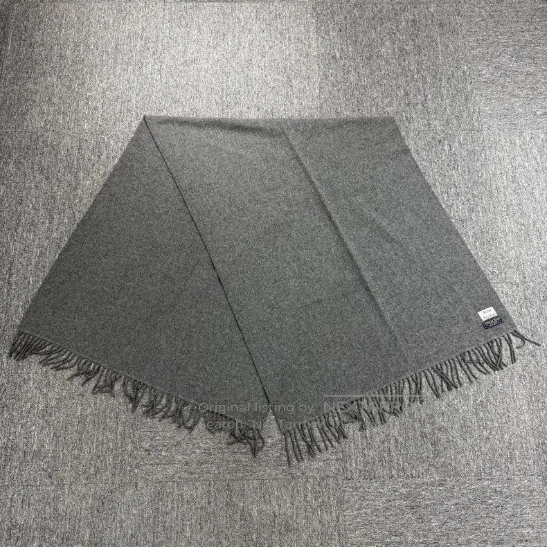 Acne Studios Acne Studios Gray Wool Scarf. Size ONE SIZE - 1 Thumbnail