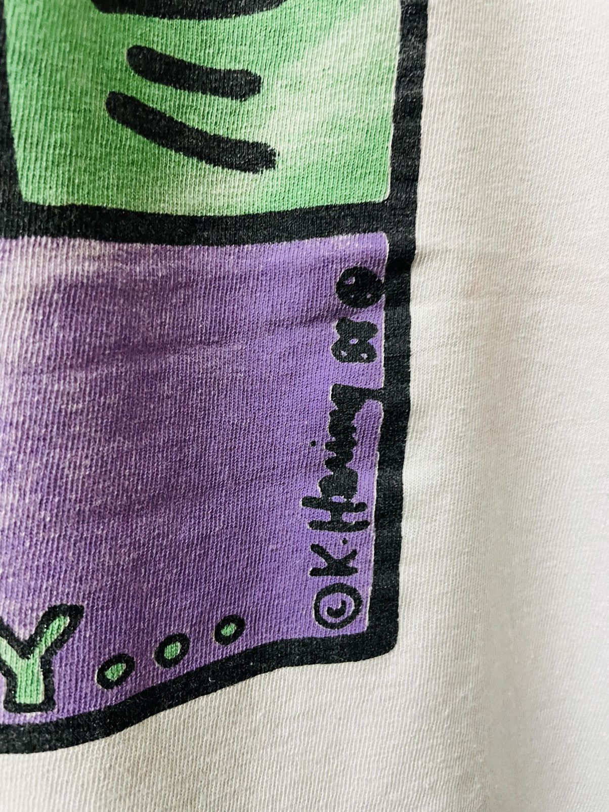Keith Haring VINTAGE KEITH HARING 80s SHIRTS Size US XL / EU 56 / 4 - 4 Thumbnail
