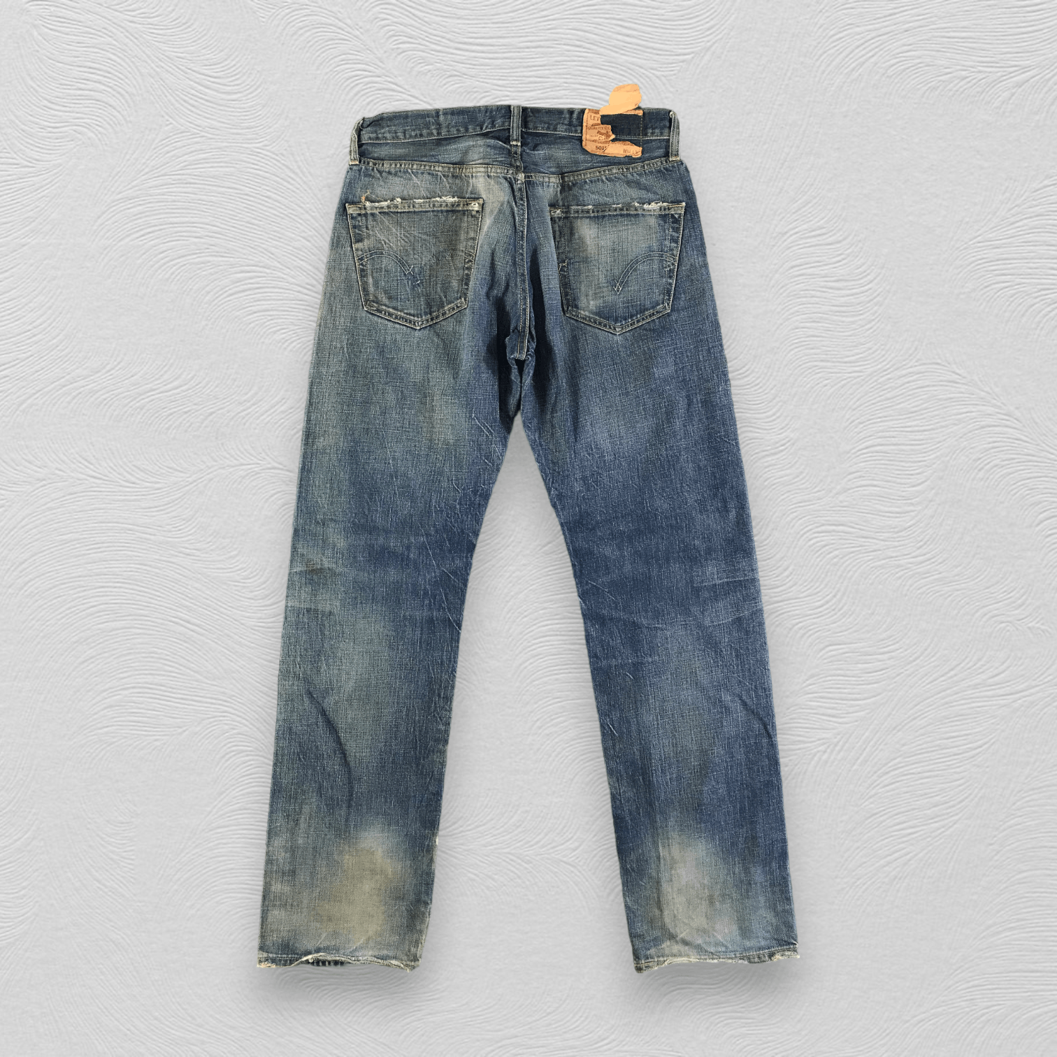 Levi's Vintage Levis 501 Jeans Distressed Denim KJ2947 Size US 32 / EU 48 - 2 Thumbnail