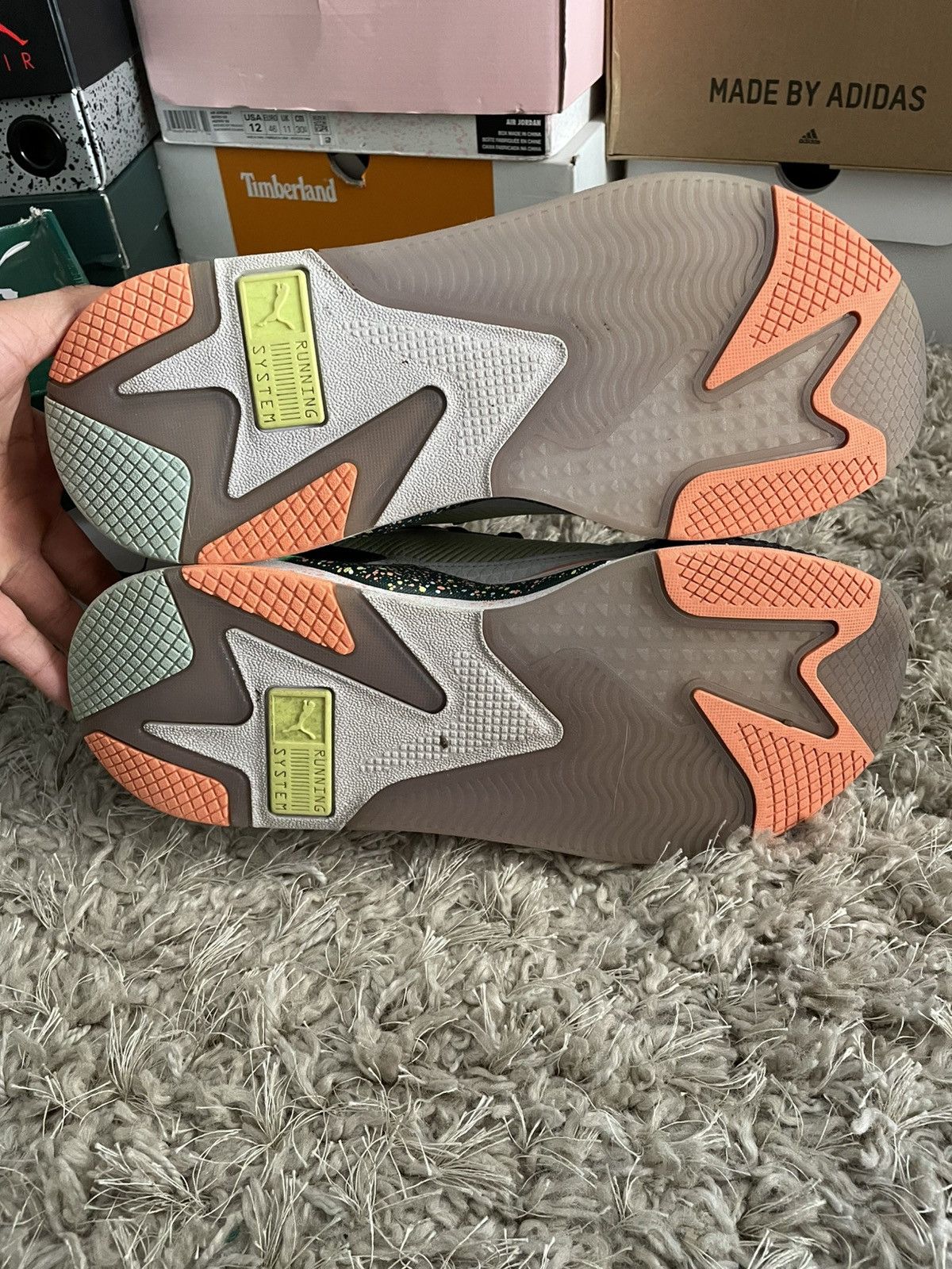 Puma Puma Rs-X FD Fair Aqua Ponderosa Pine Size US 11 / EU 44 - 7 Thumbnail
