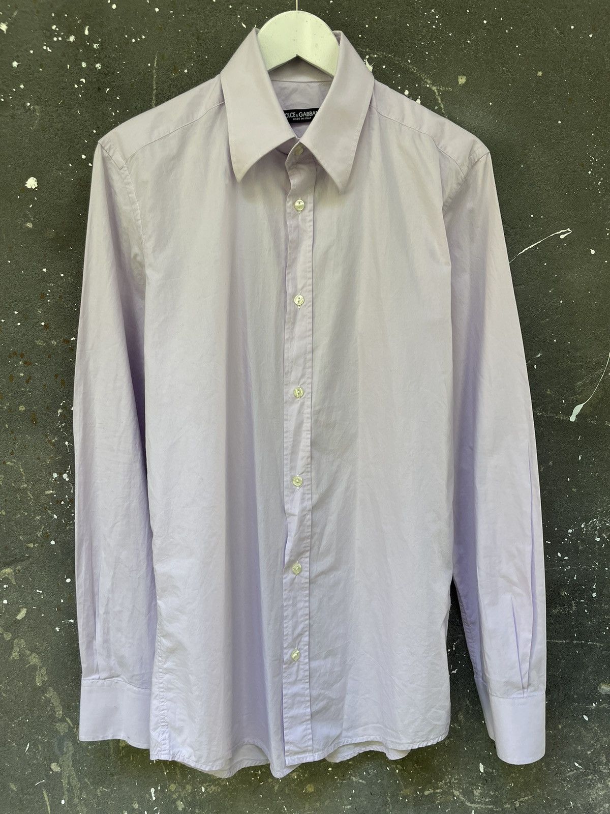Dolce & Gabbana Vintage Dolce & Gabbana Classic Shirt Button Up Purple RARE Size US L / EU 52-54 / 3 - 2 Thumbnail