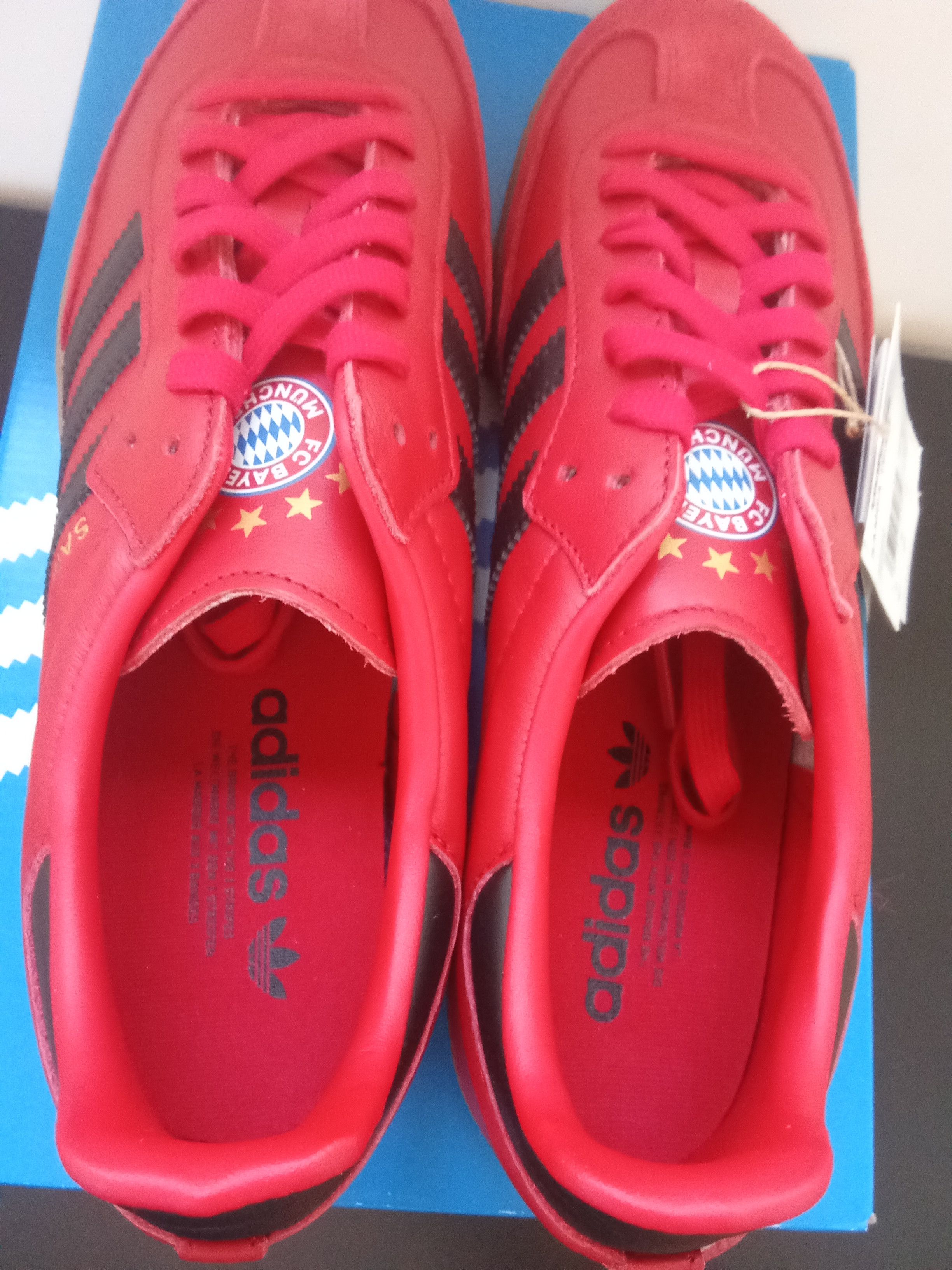 Adidas adidas Samba Team Bayern Munich - Size 10.5, 44 2/3 Size US 10.5 / EU 43-44 - 8 Thumbnail