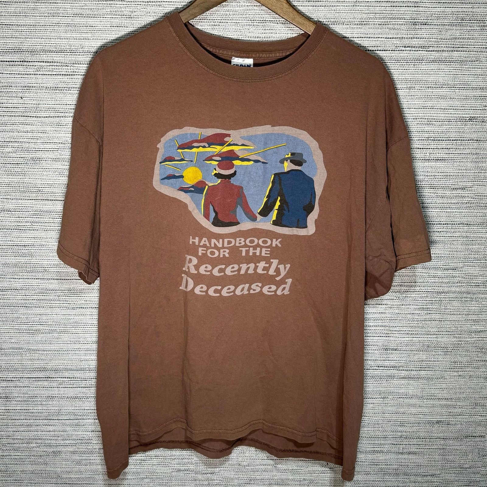 Vintage Vintage BeetleJuice Handbook For The Recently Deceased Tee Size US XL / EU 56 / 4 - 1 Thumbnail