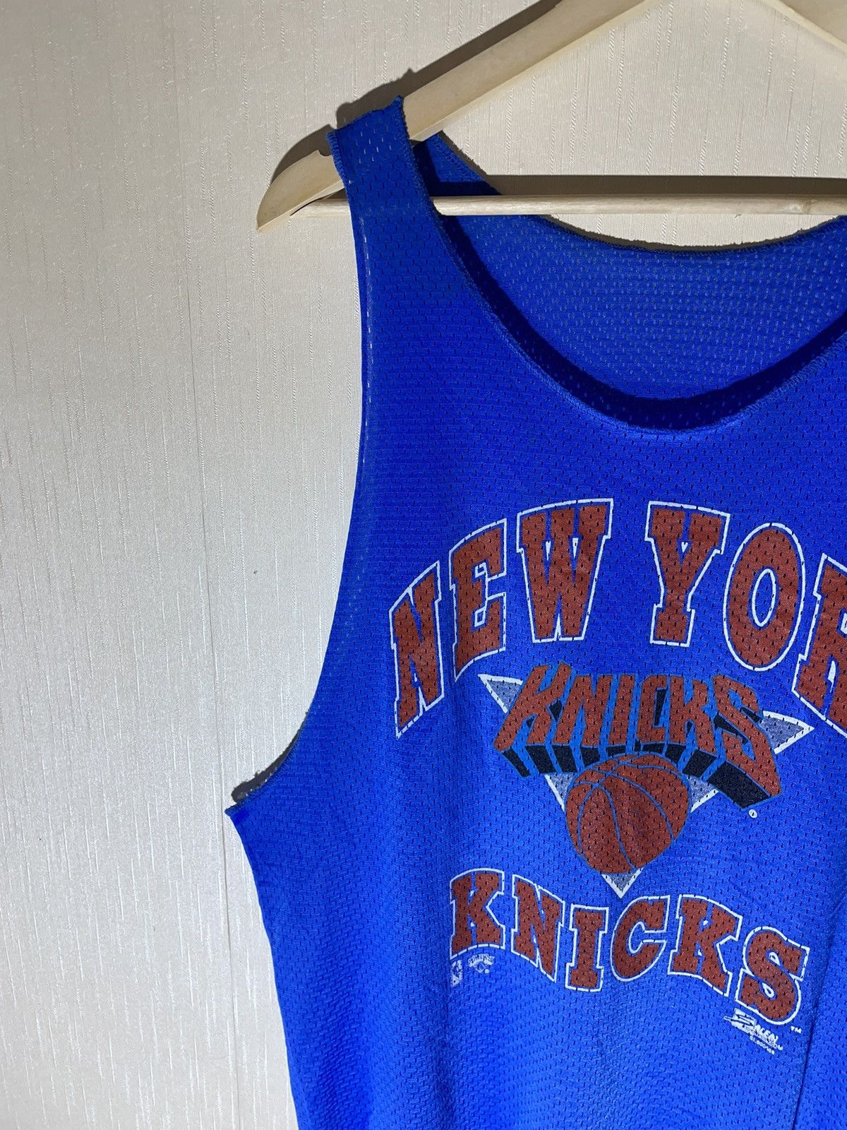 NBA × Vintage New York Knicks Salem NBA vintage jersey 90s Size US L / EU 52-54 / 3 - 3 Thumbnail