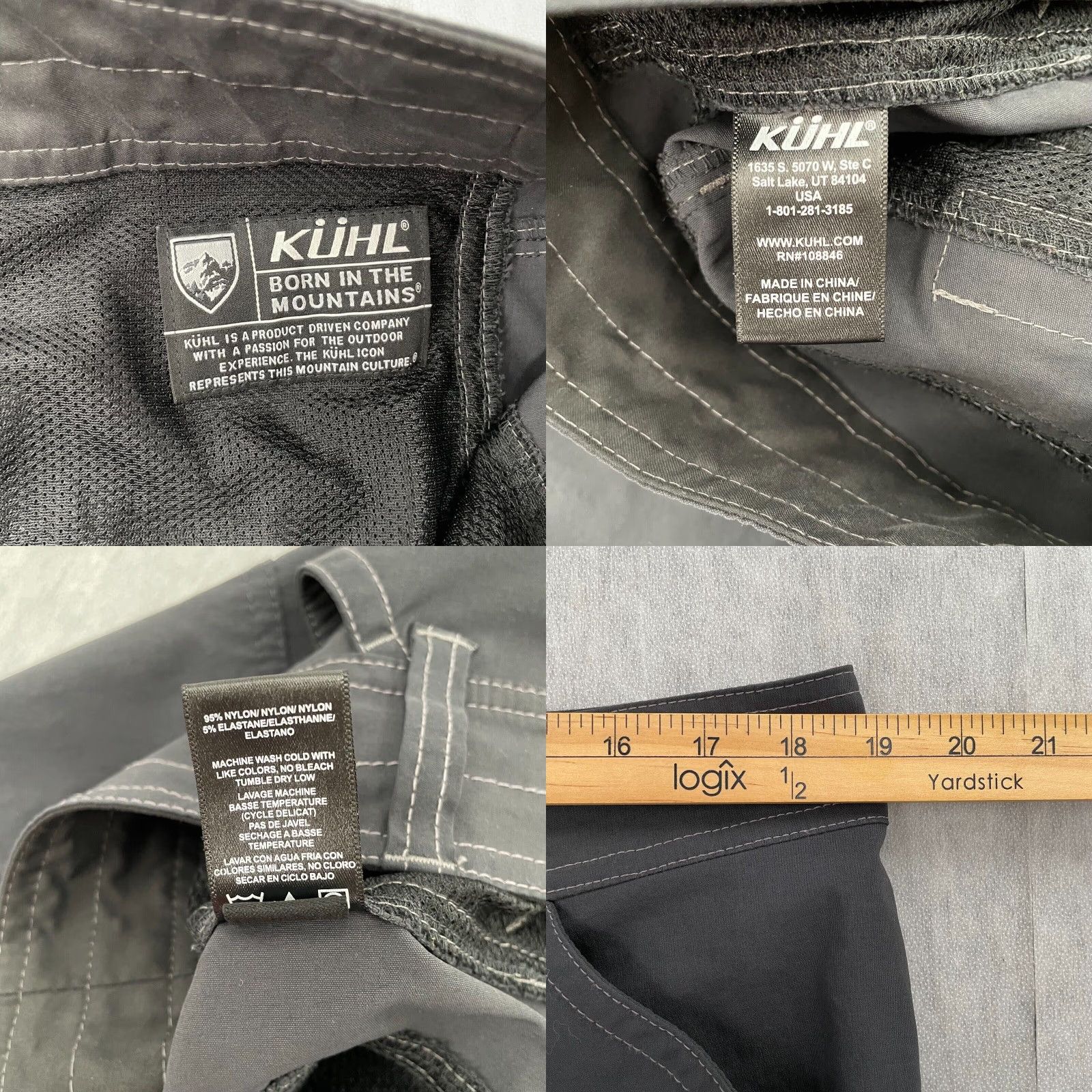 Vintage VINTAGE Kuhl Shorts Men's 38 Gray Outdoor Hiking Climbing Travel Pockets Stretch Nylon Spandex Campsite Size US 38 / EU 54 - 8 Thumbnail