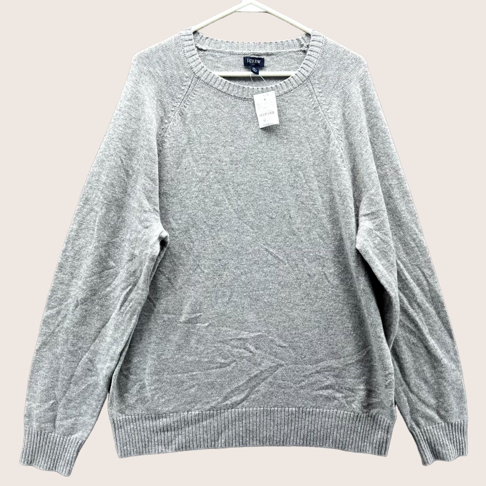 J.Crew J.CREW Sweater Mens XL Supersoft Lambswool Blend Fleece Pullover Knit Crew Neck Size US XL / EU 56 / 4 - 1 Thumbnail