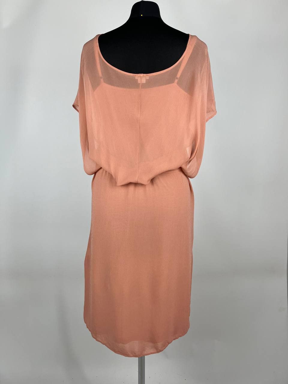 Transit Transit Par Such Peach Women Owersaize Dress Size 3 (0469) Size L / US 10 / IT 46 - 3 Thumbnail