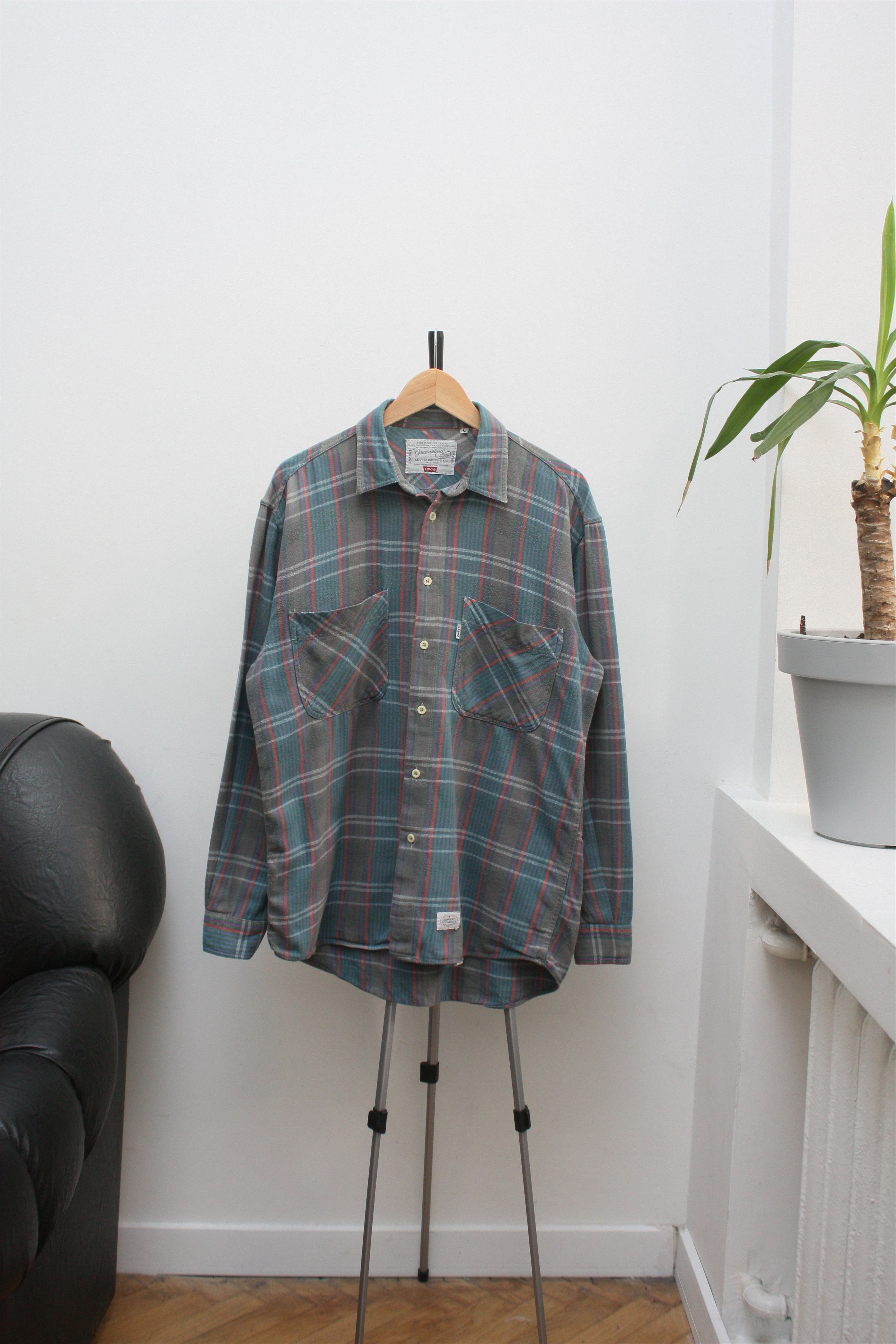 Levi's Vintage Clothing Levi's Vintage Checkered Shirt Large Size US L / EU 52-54 / 3 - 2 Thumbnail
