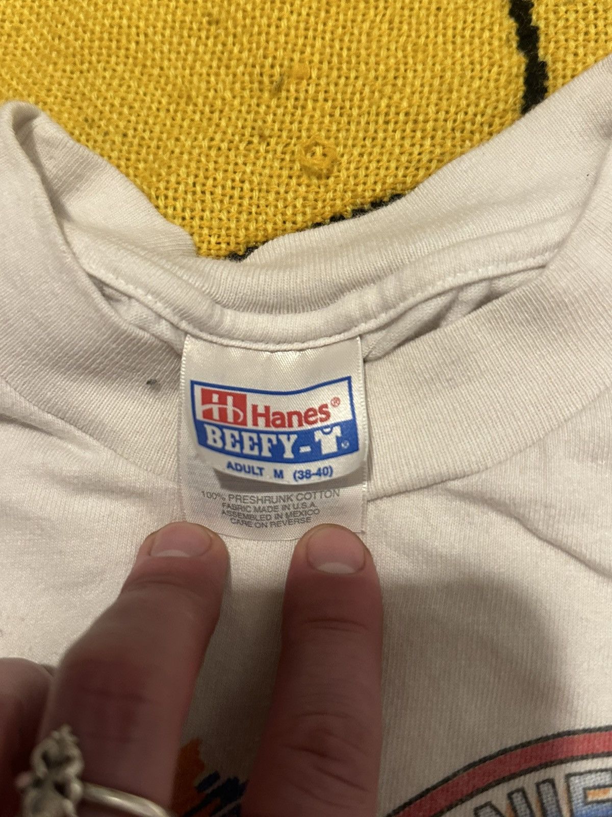 Hanes Vintage 1998 Pikes Peak Racing T Shirt Hanes Beefy Size US M / EU 48-50 / 2 - 2 Thumbnail