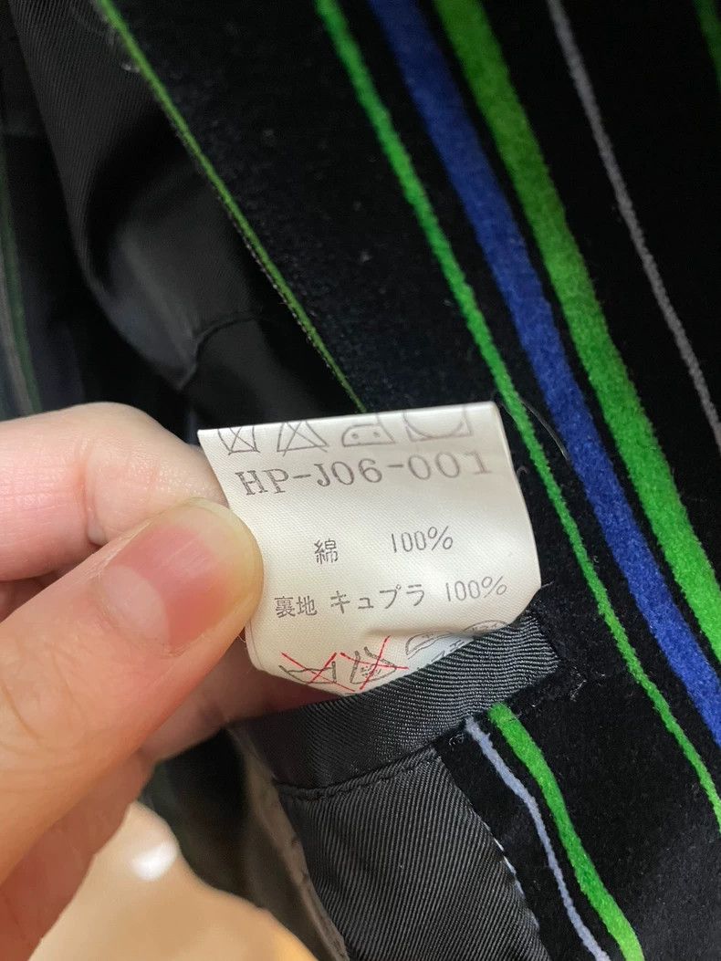 Yohji Yamamoto Yohji Yamamoto size s 93AW Velvet Stripe Suit 2501-Nextarro Size 38R - 9 Thumbnail