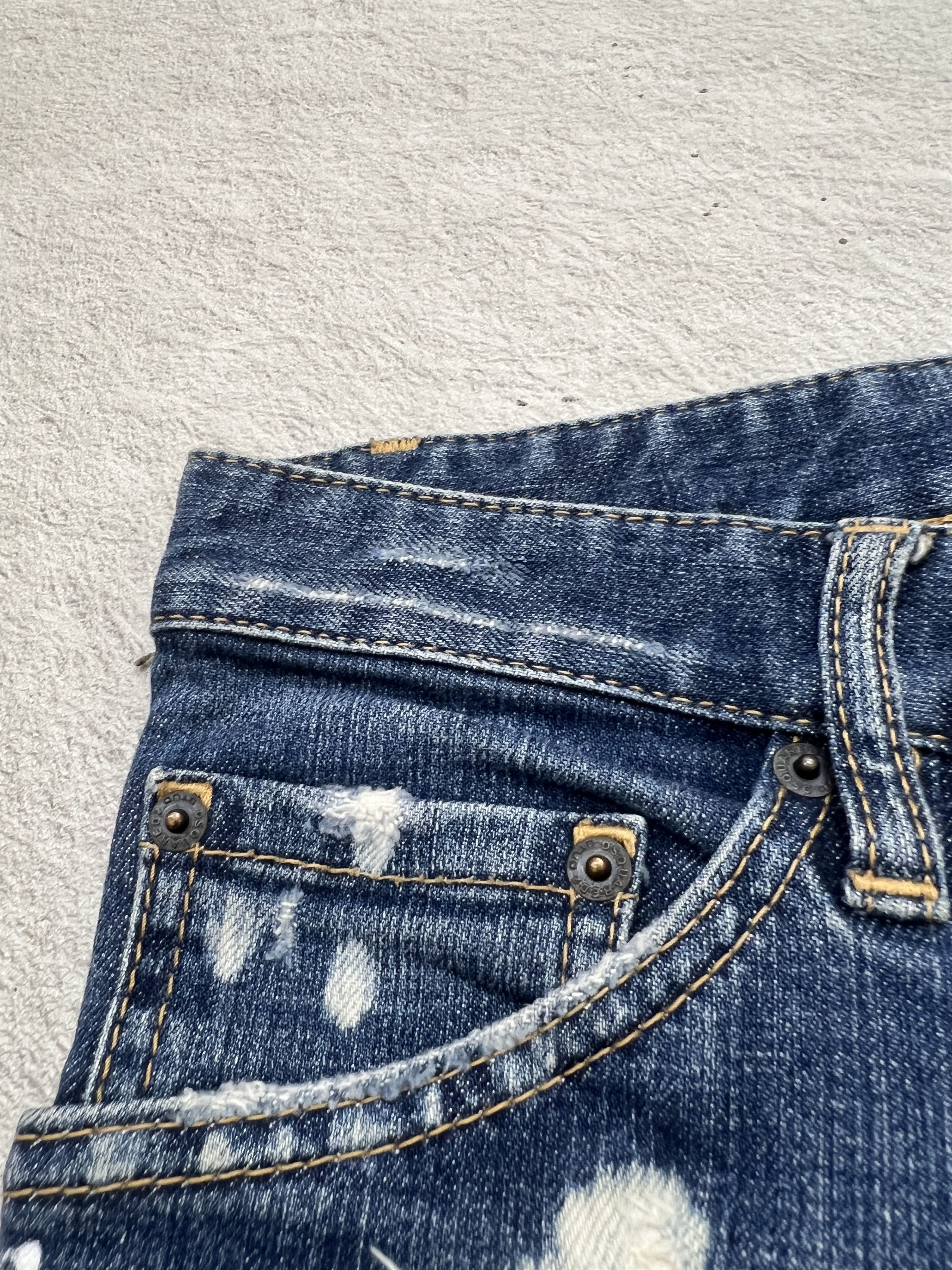 Dsquared2 2000s Dsquared2 Distressed Destroy Wash Jeans y2k Lgb Ifsix Size US 32 / EU 48 - 6 Thumbnail