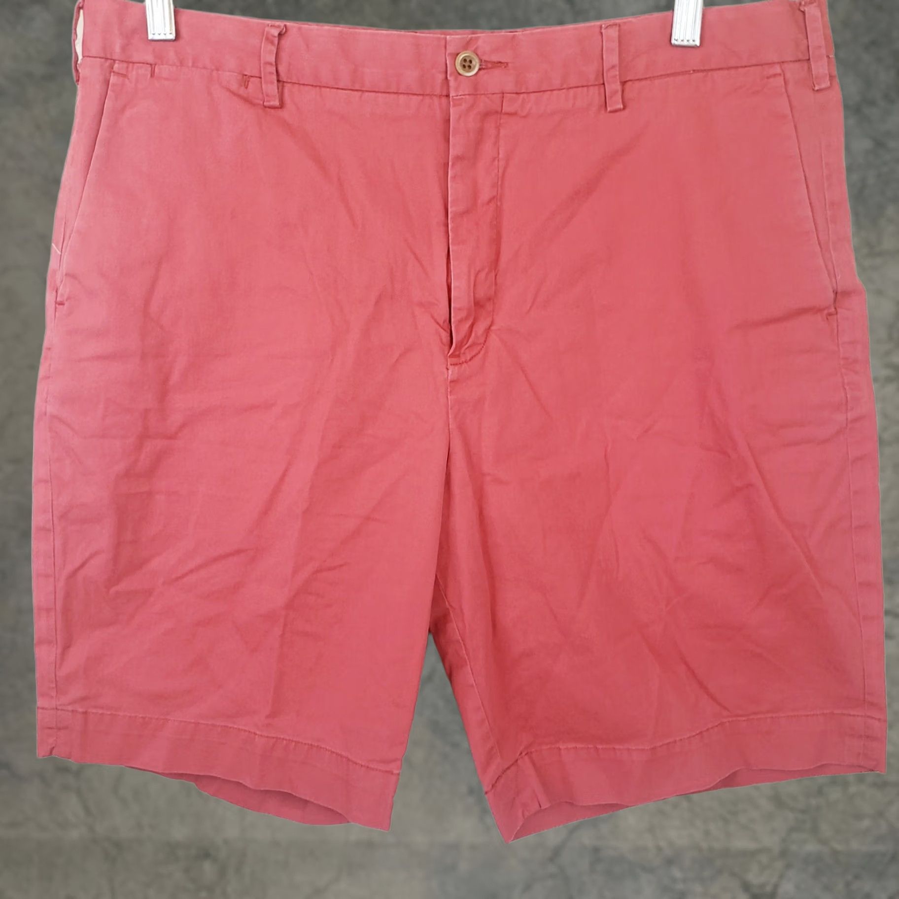 Polo Ralph Lauren VINTAGE Polo Ralph Lauren Chino Shorts Mens Size 36 9 Red Stretch Classic Fit Size US M / EU 48-50 / 2 - 1 Thumbnail