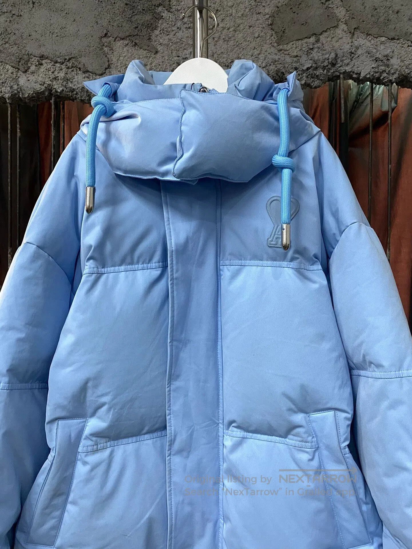 AMI stylish light blue puffer jacket. Size US M / EU 48-50 / 2 - 3 Thumbnail