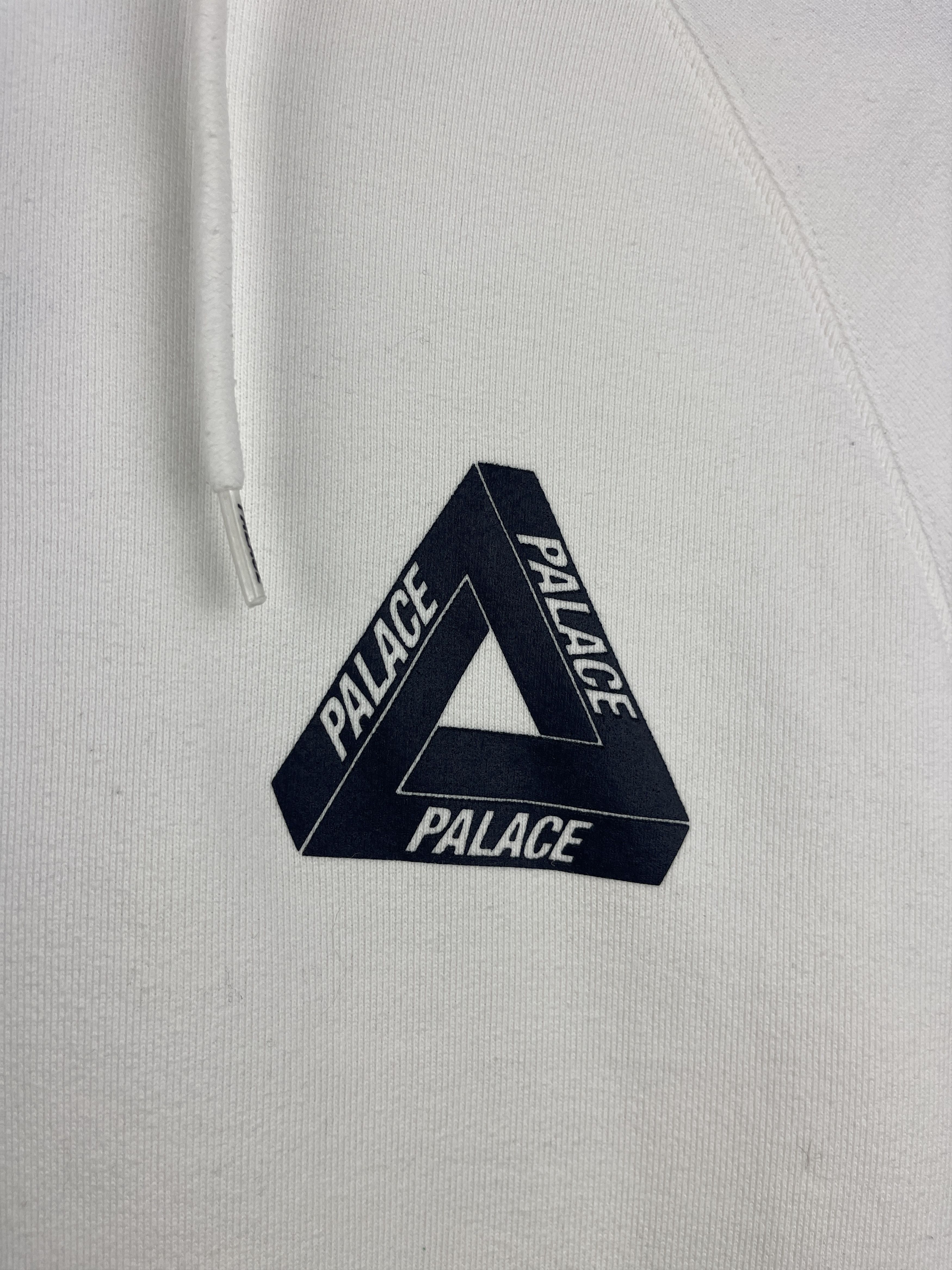 Palace Palace Tri Ferg White Hoodie Size US L / EU 52-54 / 3 - 3 Thumbnail