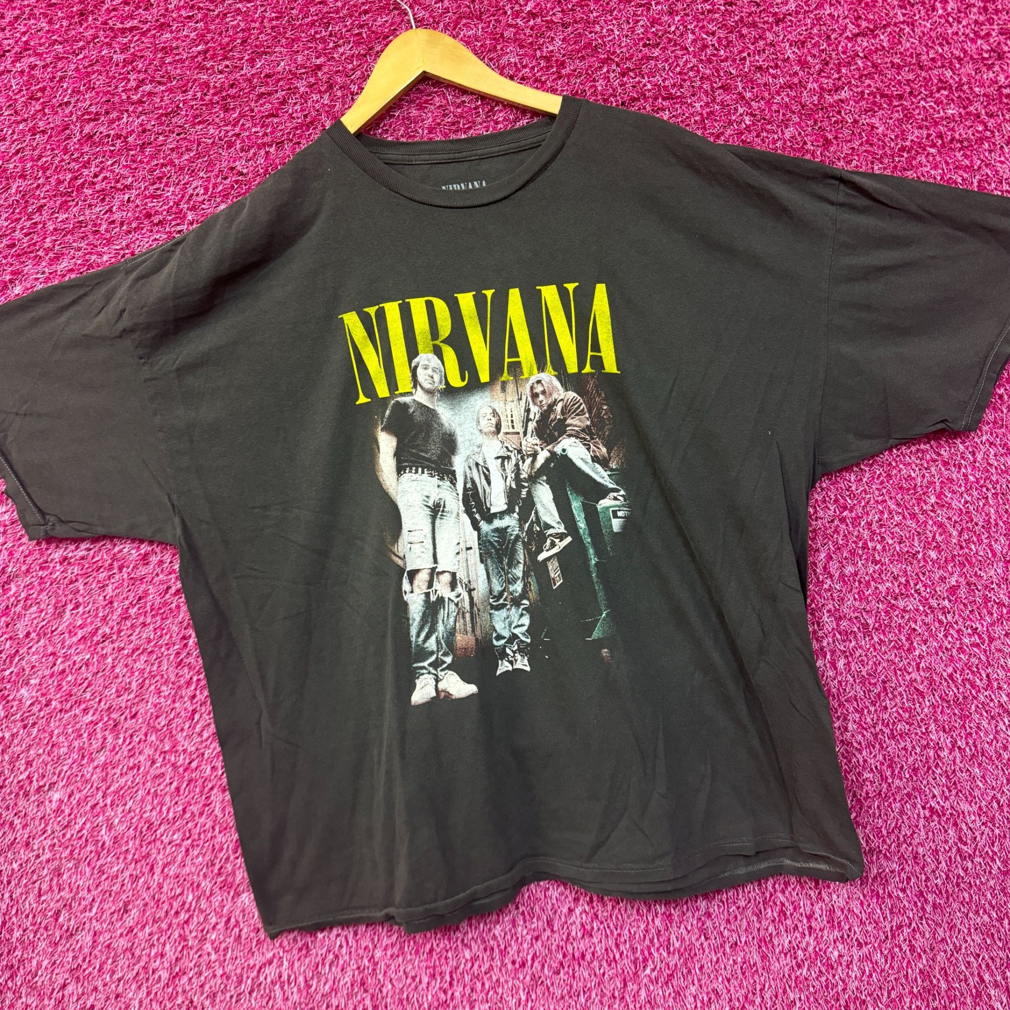Nirvana Nirvana Smells Like Teen Spirit Oversized Grunge Band Tee XL Size US XL / EU 56 / 4 - 3 Thumbnail