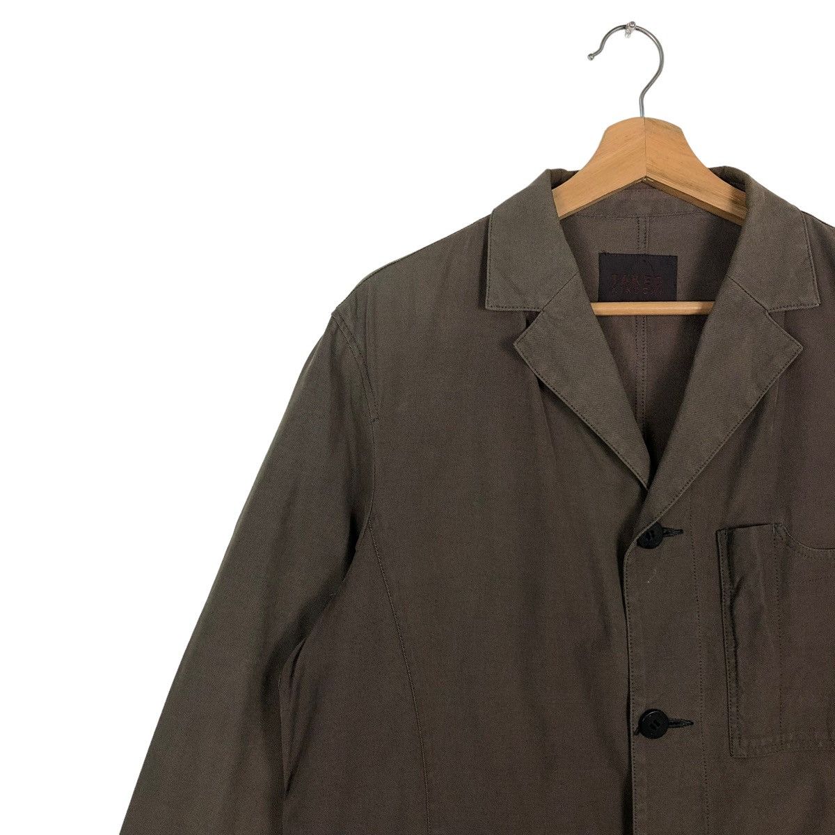 Japanese Brand 🔥Rich Brown - Hikory Chore Jacket Cargo Pocket Takeo Kikuchi Size US M / EU 48-50 / 2 - 5 Thumbnail
