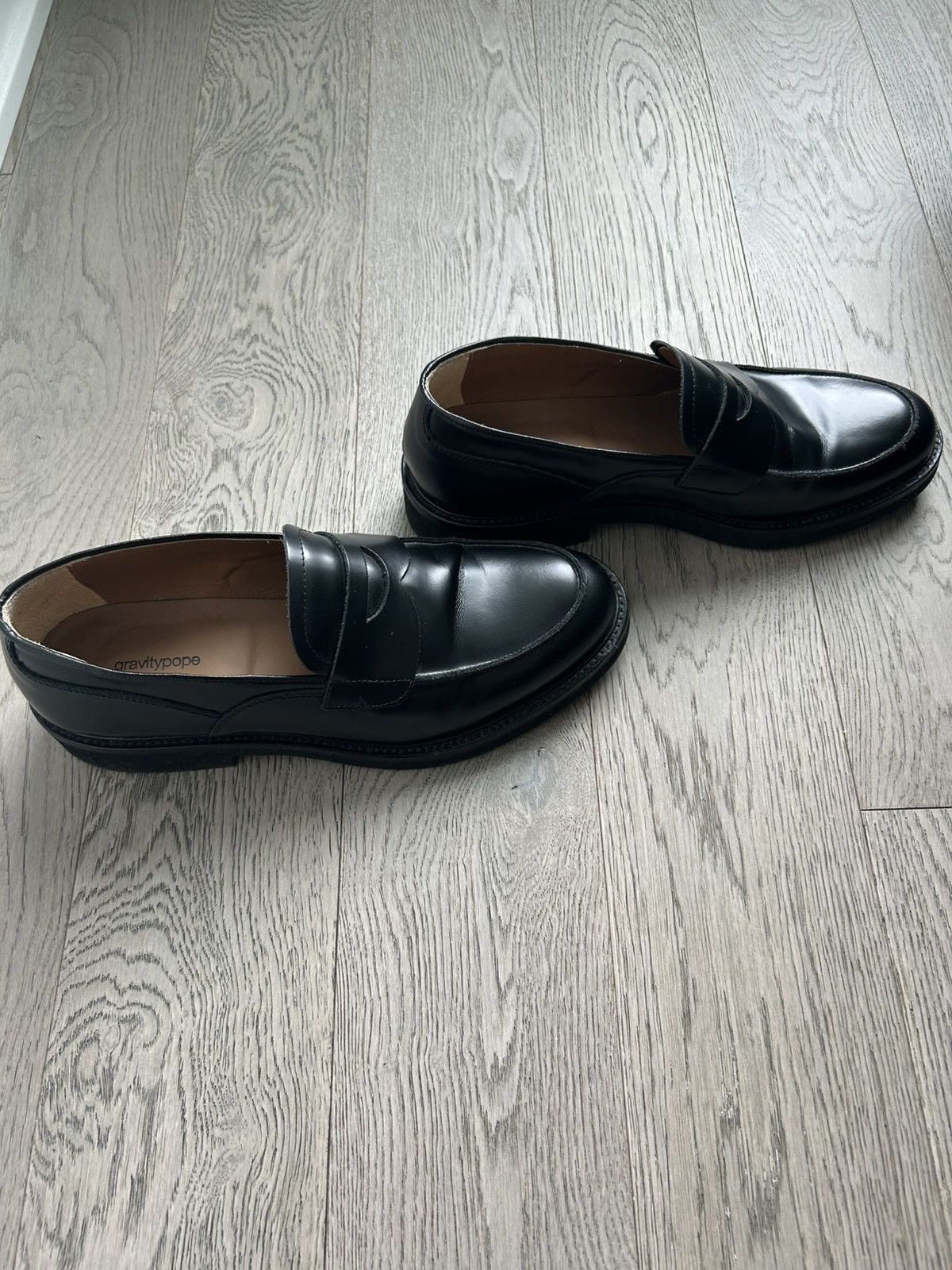 gravitypope Italian Leather Penny Loafers Size US 9.5 / EU 42-43 - 4 Thumbnail
