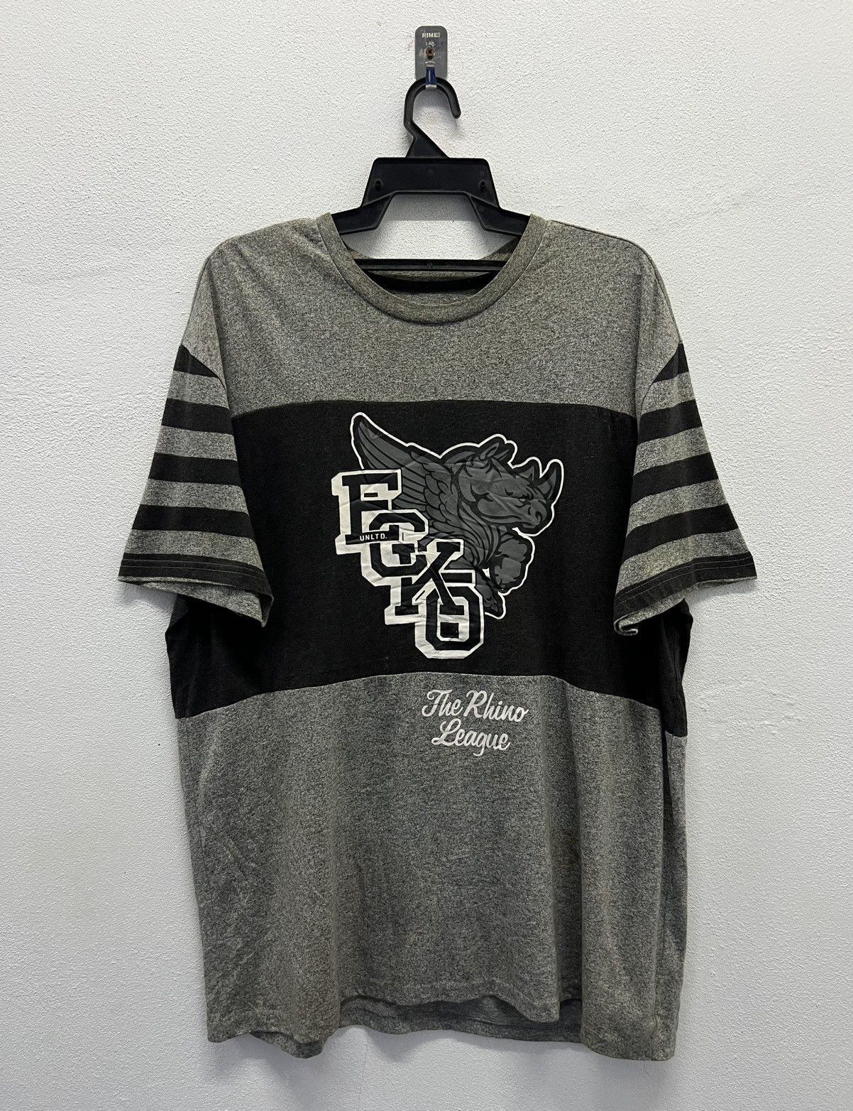 Ecko Unltd. × Vintage VINTAGE ECKO UNLTD. THE RHINO LEAGUE SHIRT Size US XXL / EU 58 / 5 - 1 Thumbnail