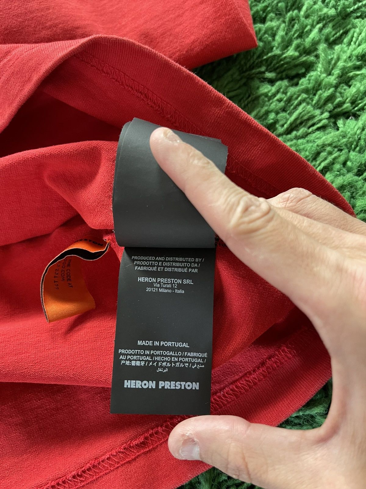 Heron Preston Heron Preston "Eagle" L/S Tee Size US M / EU 48-50 / 2 - 12 Thumbnail