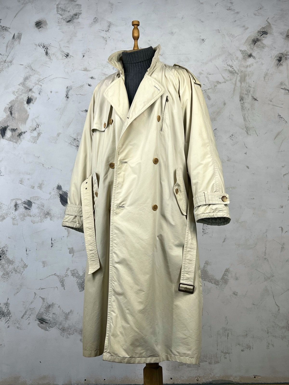 Bogner Bogner Double Breasted Trench Coat Long Jacket XL - XXL Size US XL / EU 56 / 4 - 1 Thumbnail