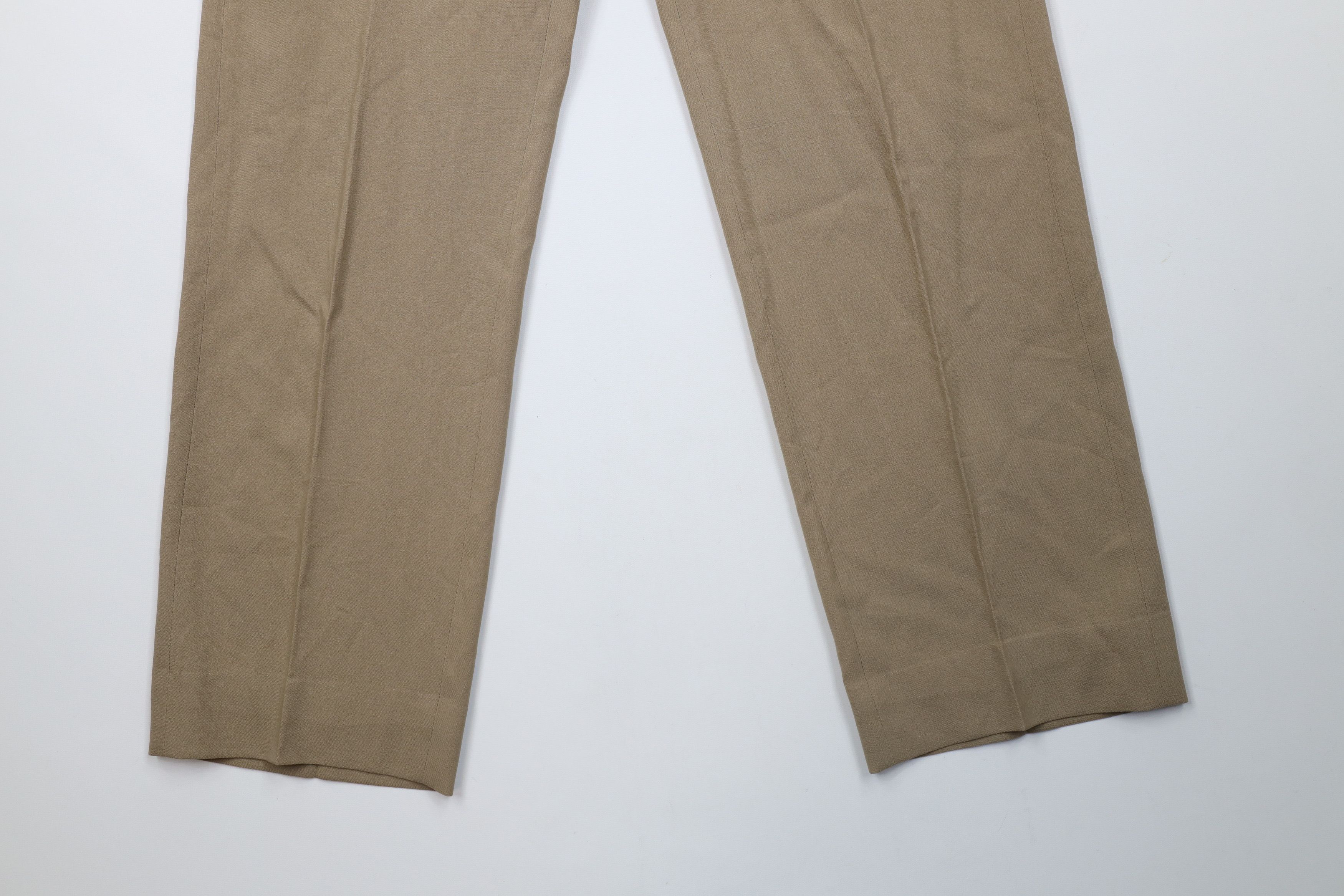 Vintage Vintage 50s Rockabilly Wide Leg Chino Pants Beige USA Size US 30 / EU 46 - 4 Thumbnail