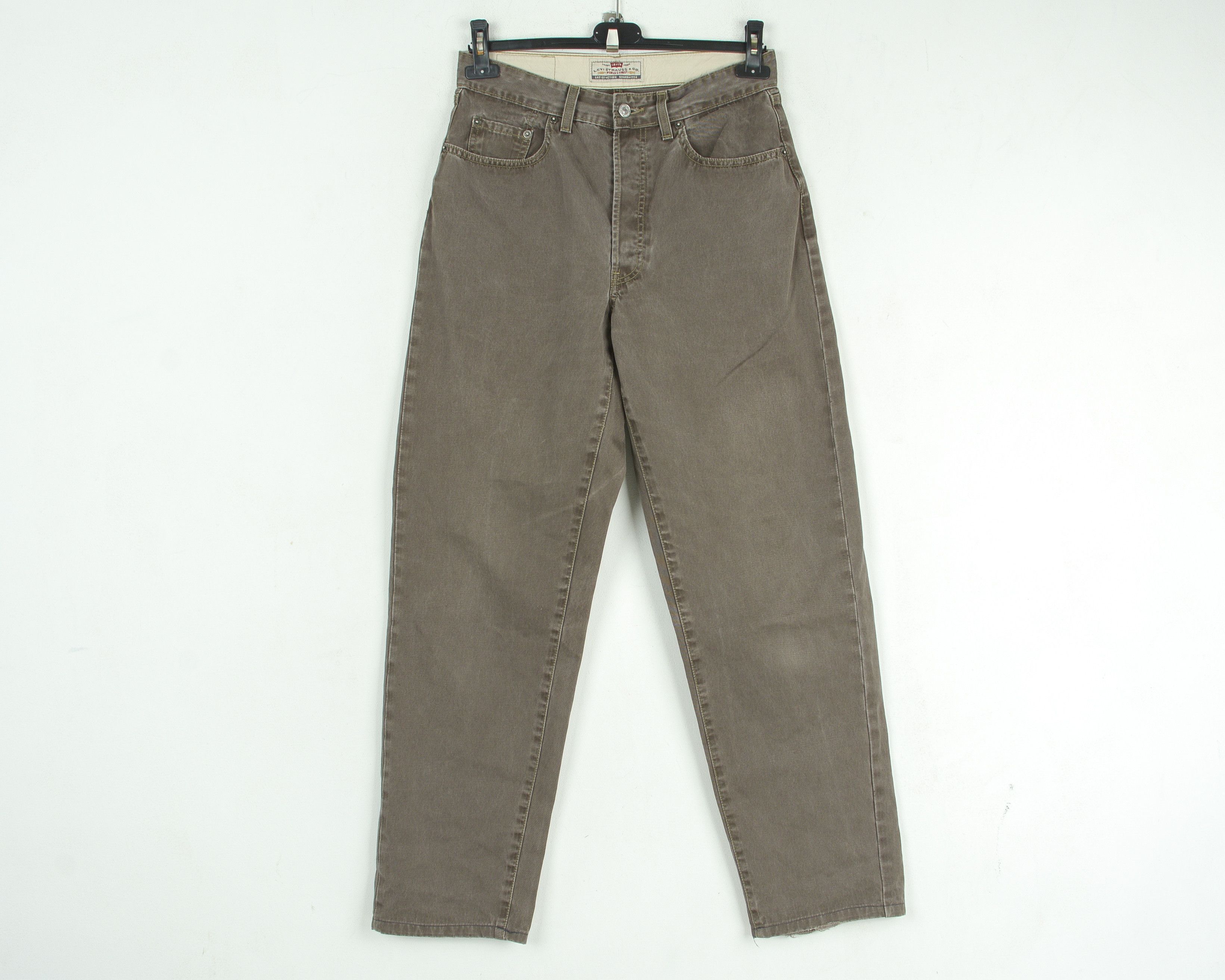 Levi's 537 Men W32 L32 Regular Straight Made in Italy Pants Trouser Size US 32 / EU 48 - 3 Thumbnail