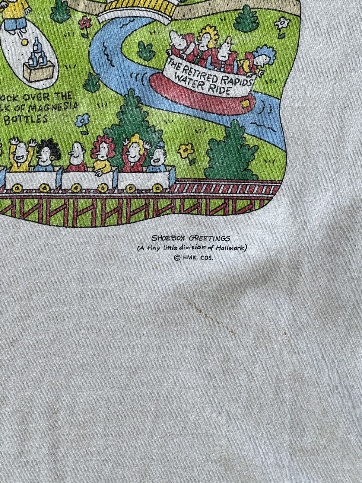 Vintage Vintage 90s FortyLand Fun Never Starts Funny Art Tee Size US L / EU 52-54 / 3 - 5 Thumbnail