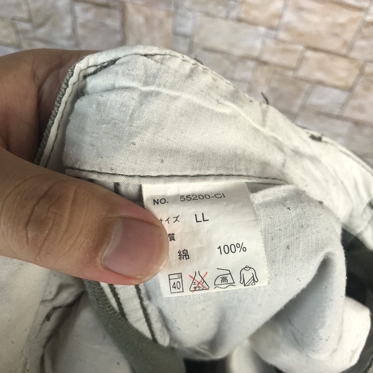 Japanese Brand Outreef Green tactical punk Cargo Multipocket Pants #A45 Size US 33 - 19 Thumbnail
