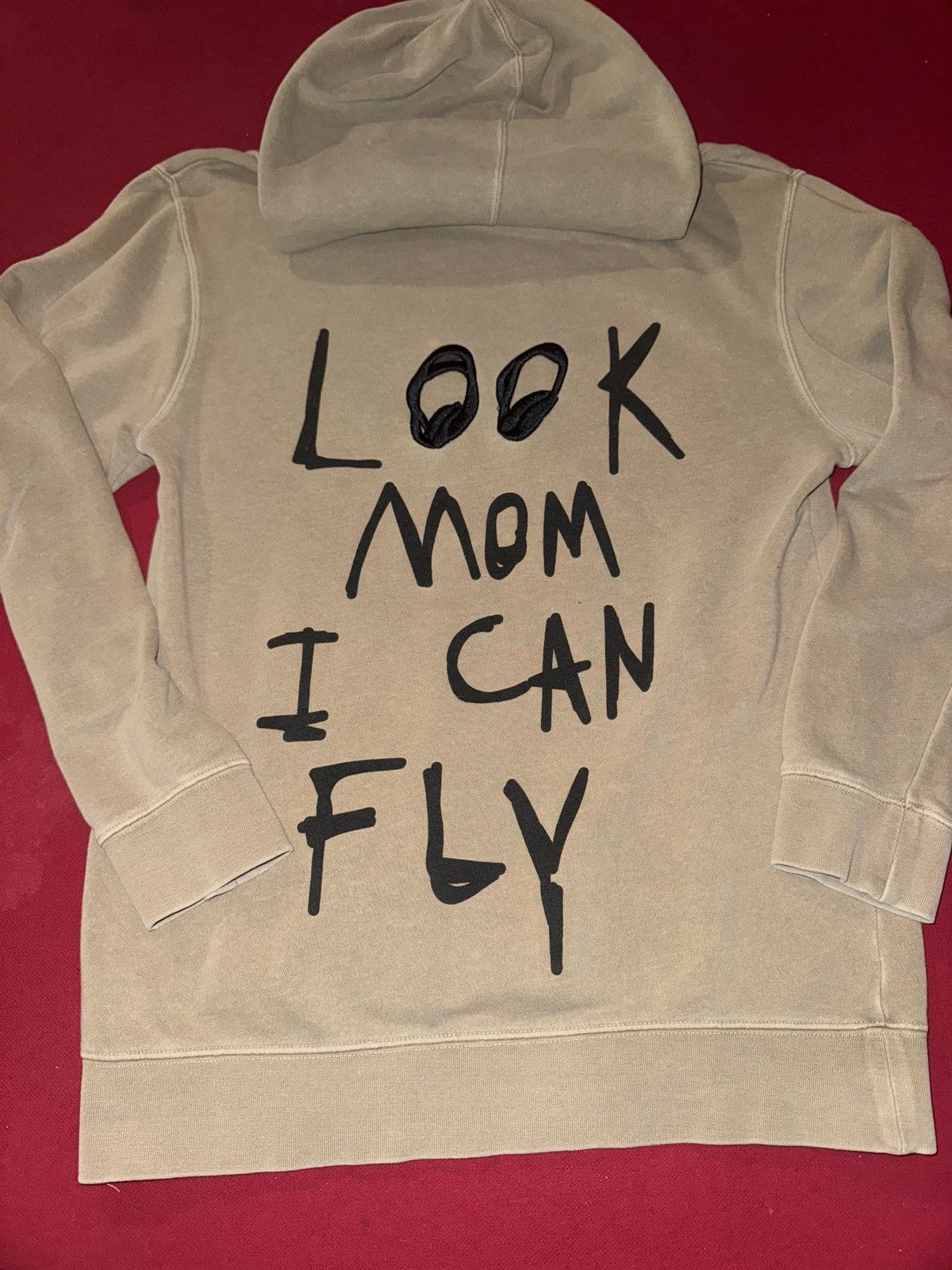 Travis Scott × Vintage Travis Scott Astroworld Look Mom I Can Fly Hoodie Size US S / EU 44-46 / 1 - 2 Thumbnail