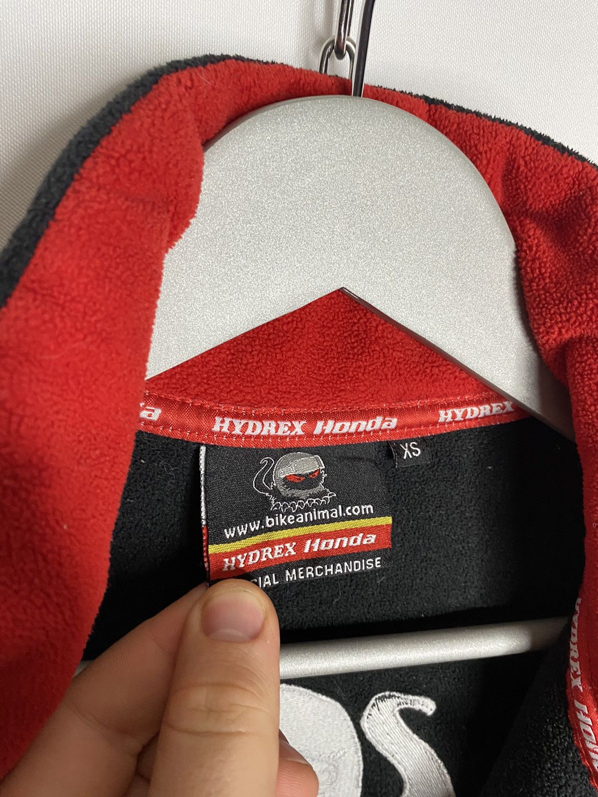 🔥 Honda HYDREX Biker Full Zip Fleece Jacket F1 Team 🔥