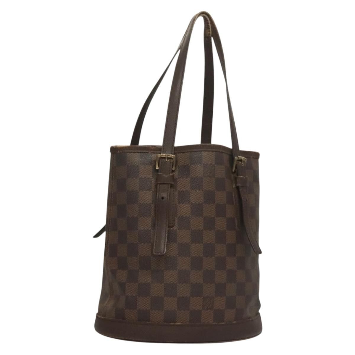 Louis Vuitton LOUIS VUITTON Damier Ebene Marais Shoulder Bag N42240 Size ONE SIZE - 1 Thumbnail