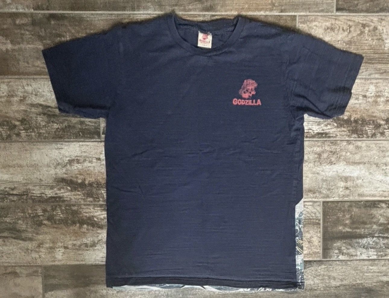Other Godzill Limited Edition Blue Japanese Woodblock Hokusai wave Size US L / EU 52-54 / 3 - 4 Thumbnail