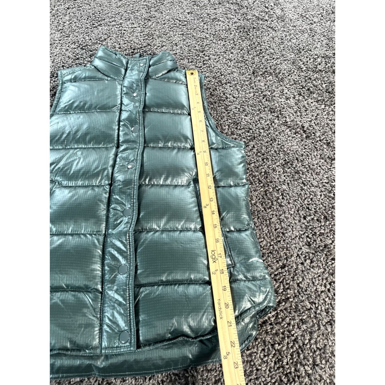 J.Crew VINTAGE J.CREW Puffer Vest Mens XS Green Down Full Zip Preppy Size US XS / EU 42 / 0 - 2 Thumbnail