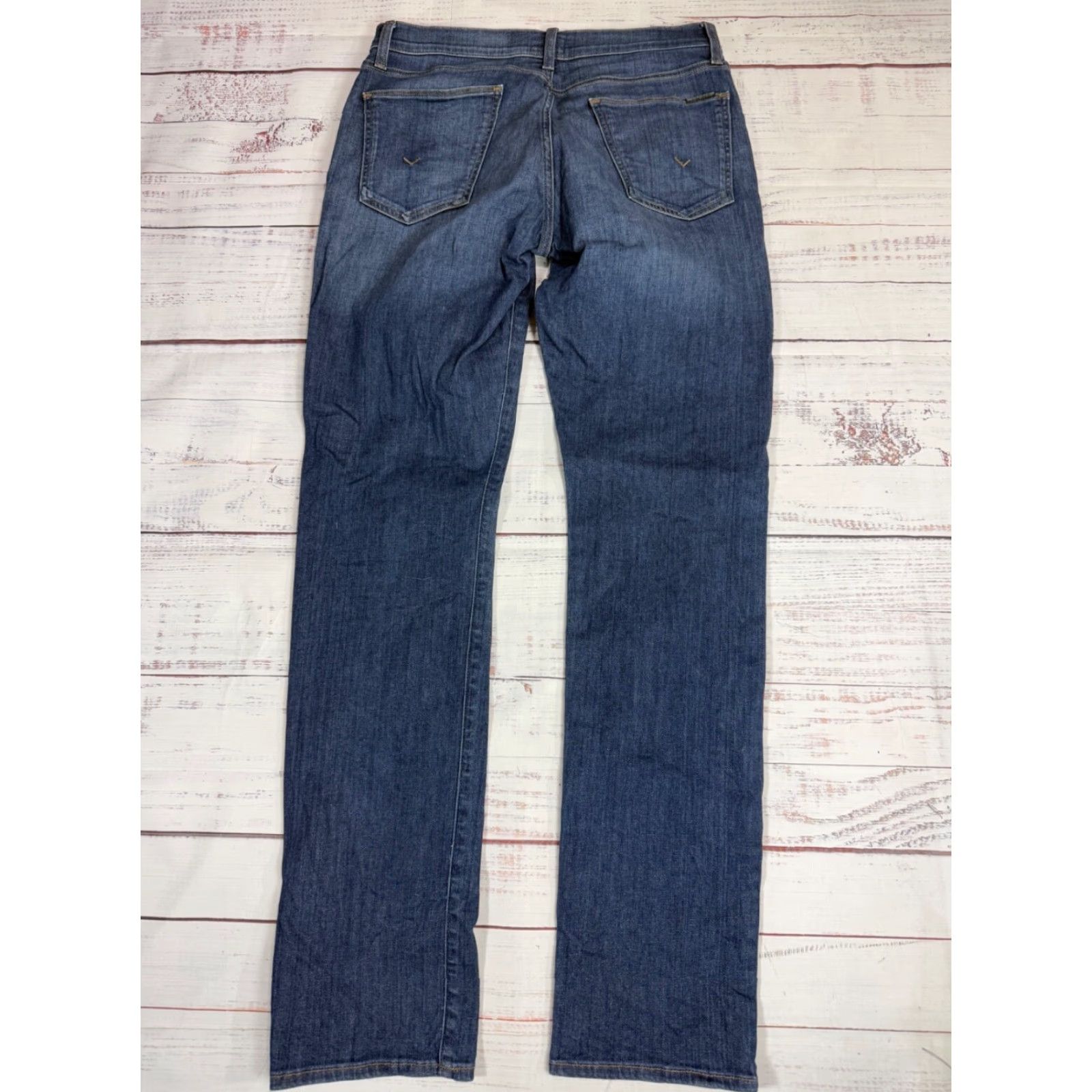 Hudson Hudson Jeans Men Slim Straight Blue Cotton Blend 32 34 Inseam Pockets Regular Size 32 Color Blue Jeans Size US 32 / EU 48 - 6 Thumbnail