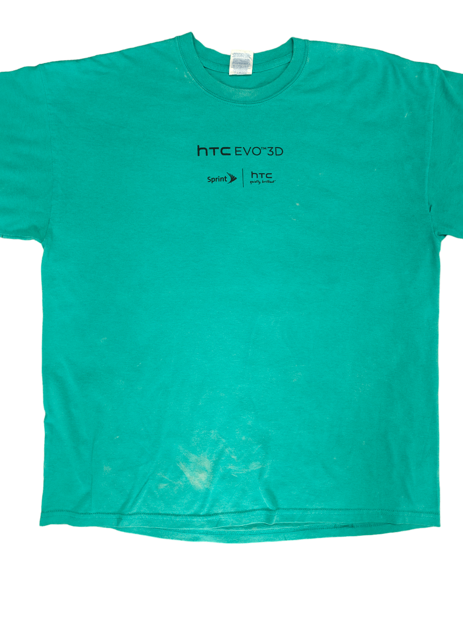 Apple Vintage 00's HTC EVO 3D The Green Hornet T-Shirt Size US XL / EU 56 / 4 - 9 Thumbnail
