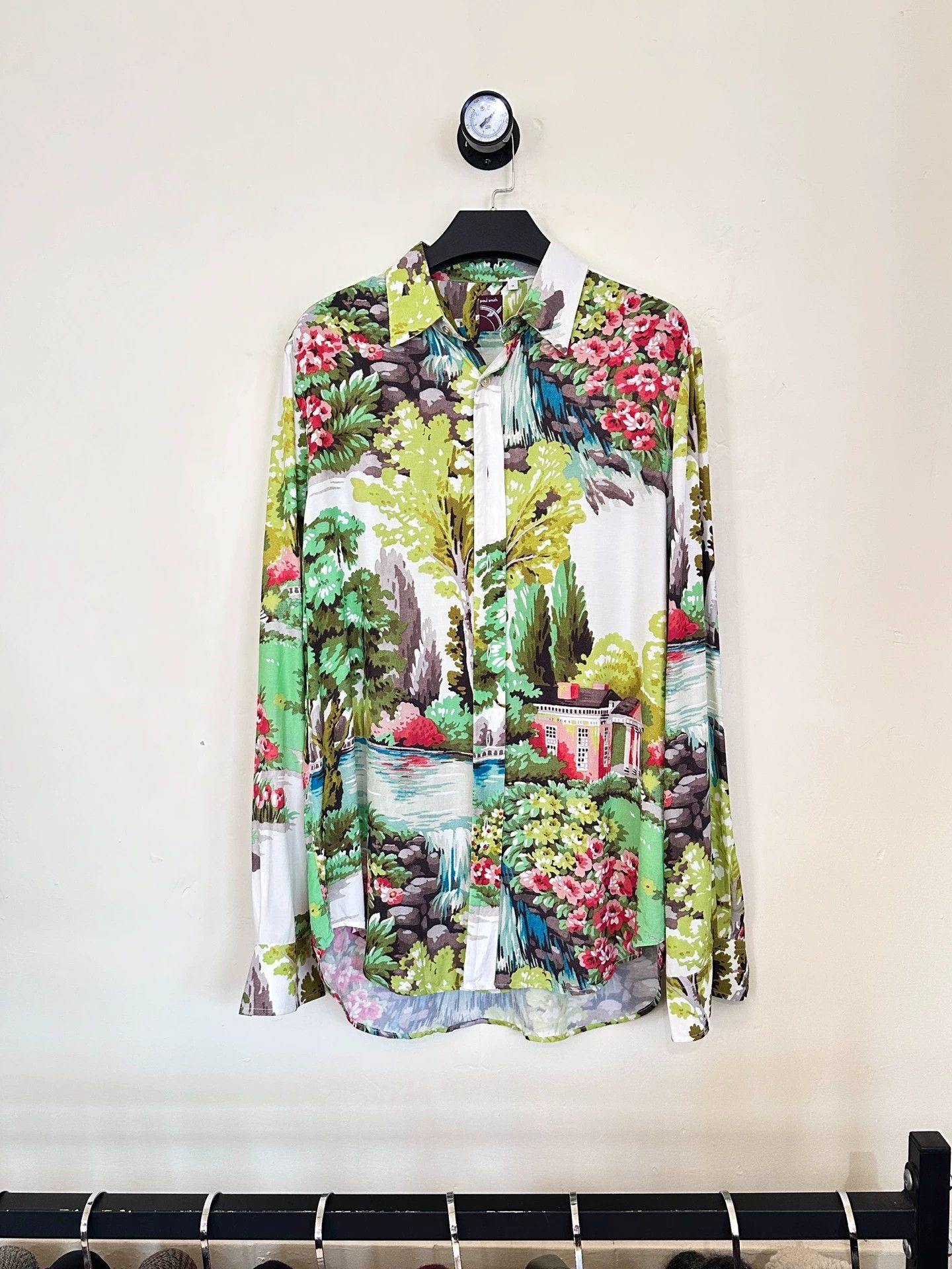 Paul Smith Paul Smith Floral Oil Painting Shirt Size US S / EU 44-46 / 1 - 1 Thumbnail