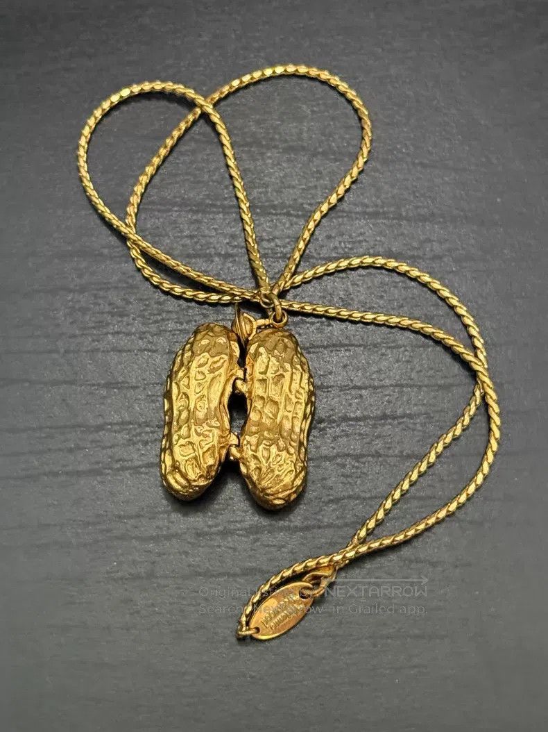 Vivienne Westwood Vivienne Westwood Golden Peanut, Openable Necklace, Sweate Size ONE SIZE - 8 Thumbnail